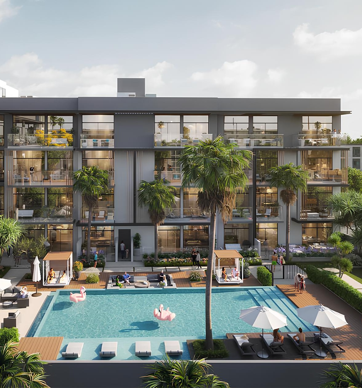 IMAN «Oxford Terraces 2»; IMAN Developers; JVC (Jumeirah Village Circle);