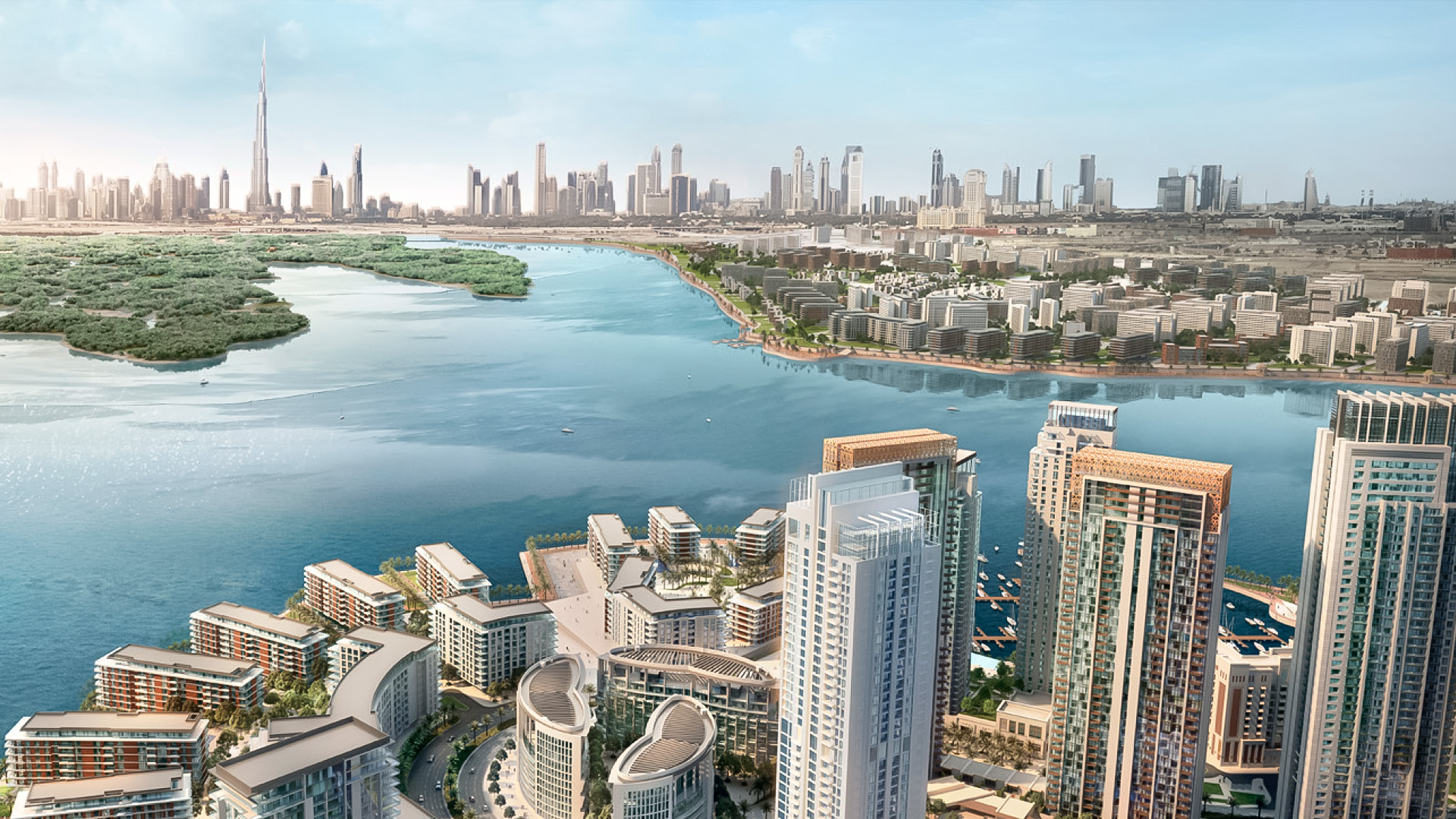 EMAAR "Creek Waters"; Emaar Properties; Dubai Creek Harbour;