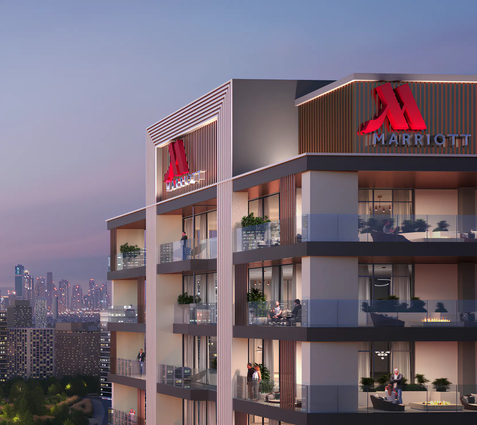 OCTA PROPERTIES "Marriott Residences Dubai Business Bay"; Fortune 5; Business Bay;