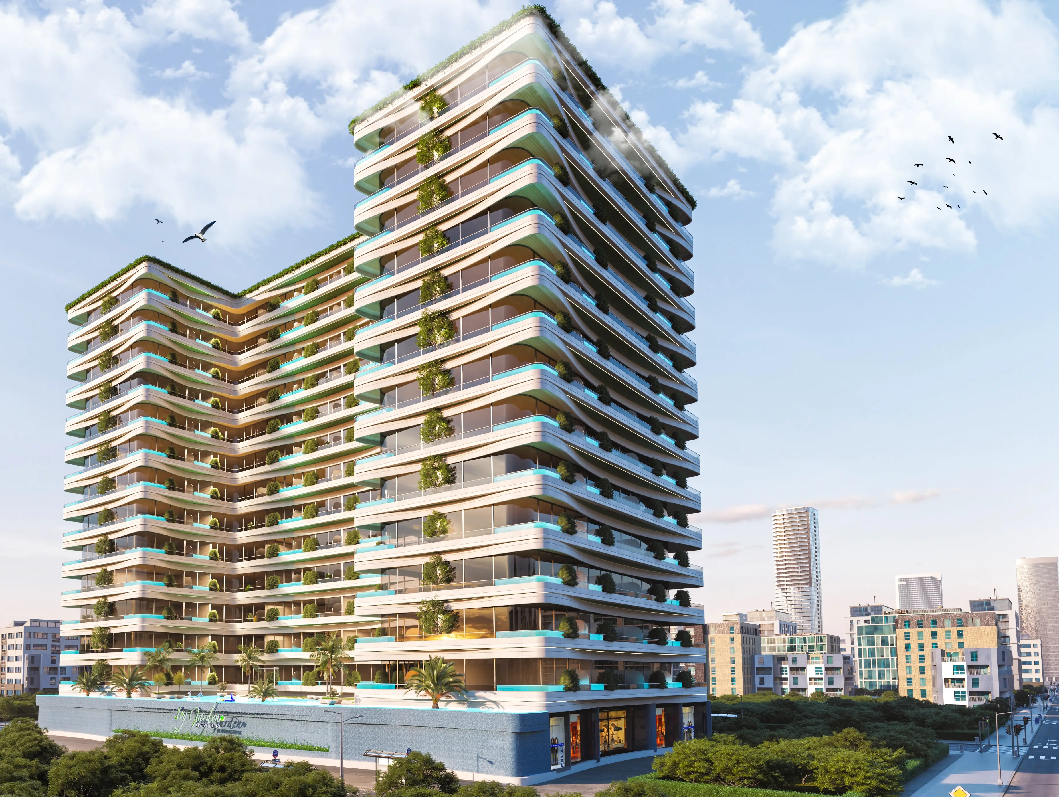SAMANA "IVY Gardens"; Samana Developers; Dubailand Residence Complex;