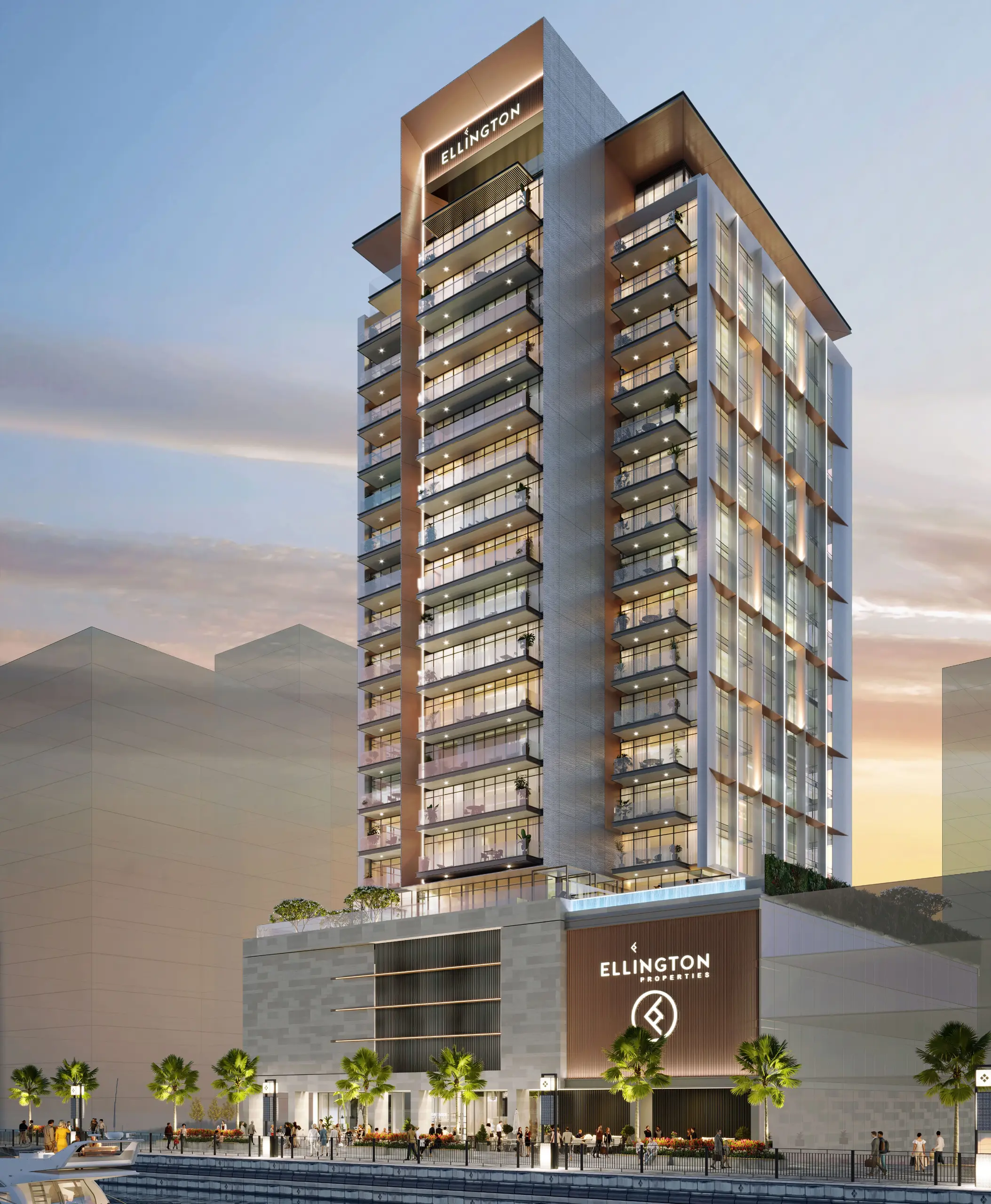 ELLINGTON "The Quayside"; Ellington Properties; Business Bay;