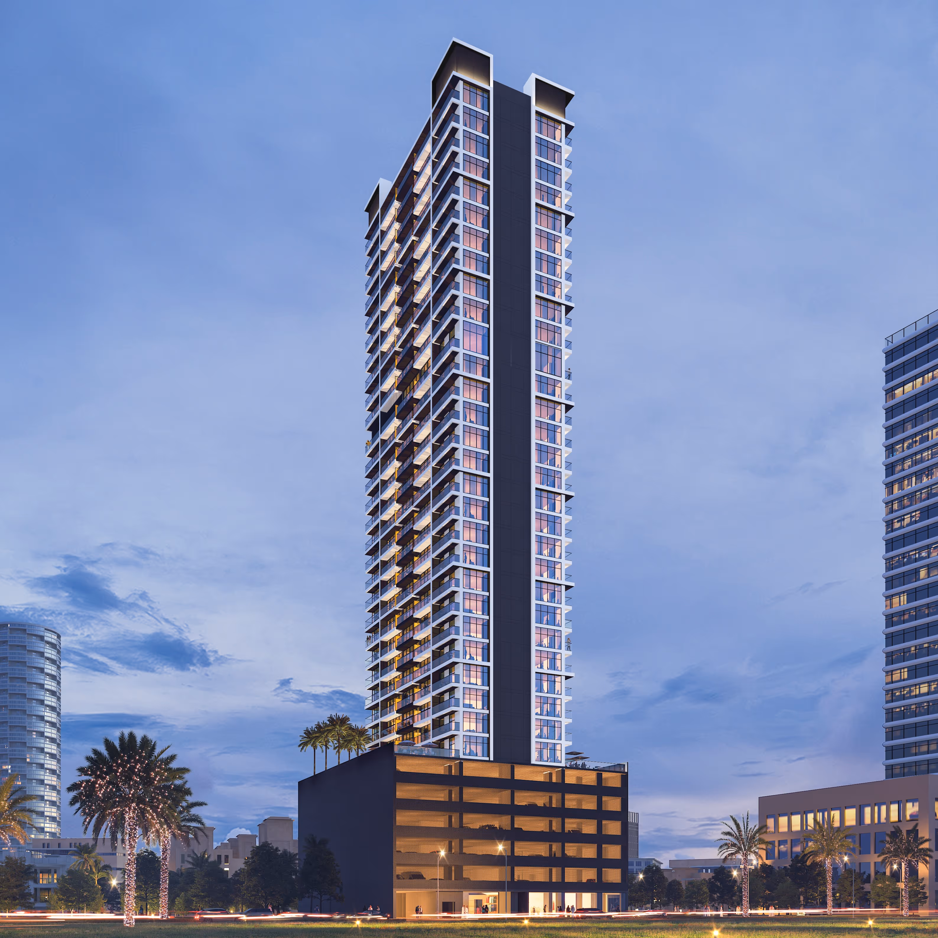 BINGHATTI "Binghatti Venus"; Binghatti Developers; JVC (Jumeirah Village Circle);