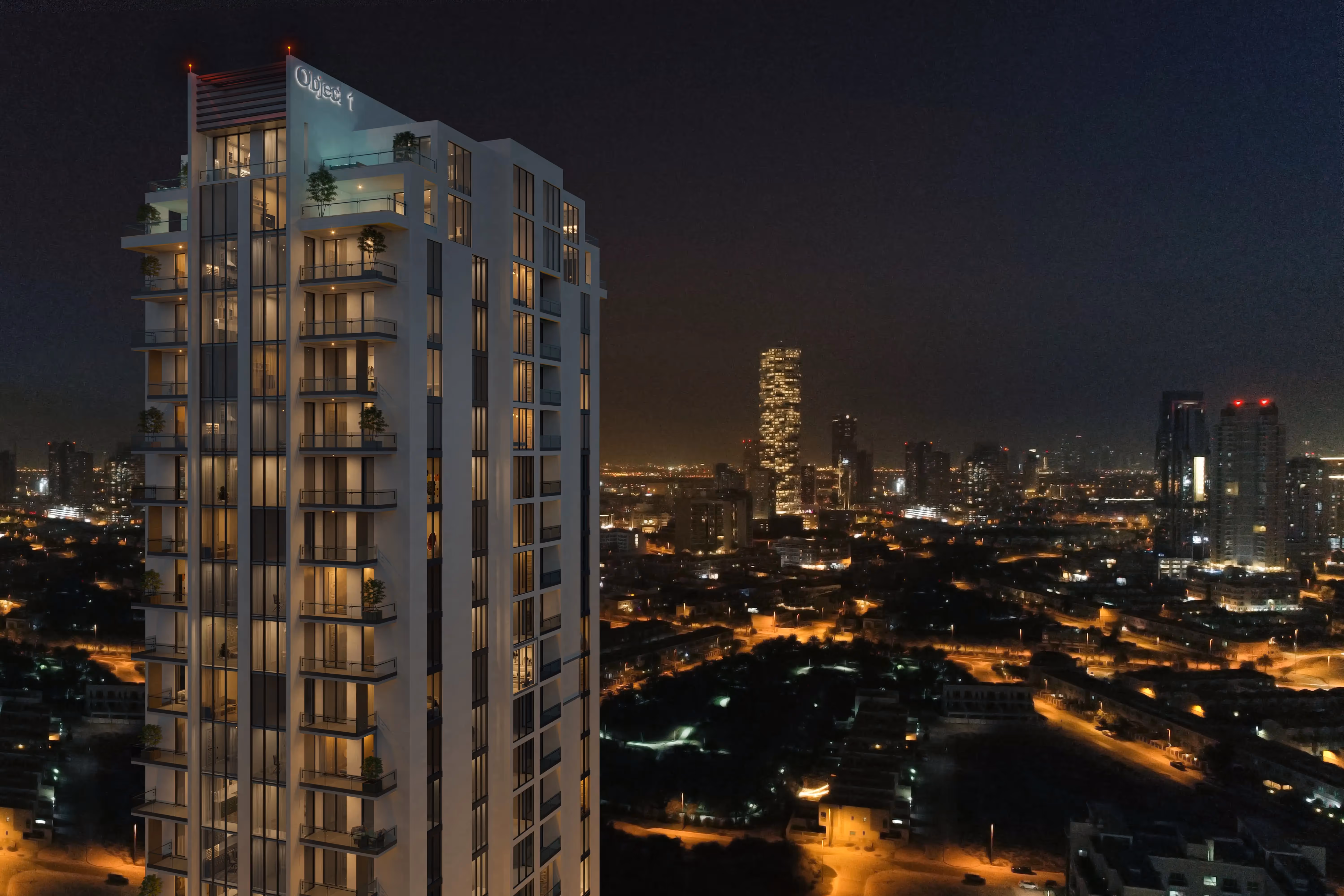 OBJECT 1 "RA1N"; Object One Real Estate Development; JVC (Jumeirah Village Circle);