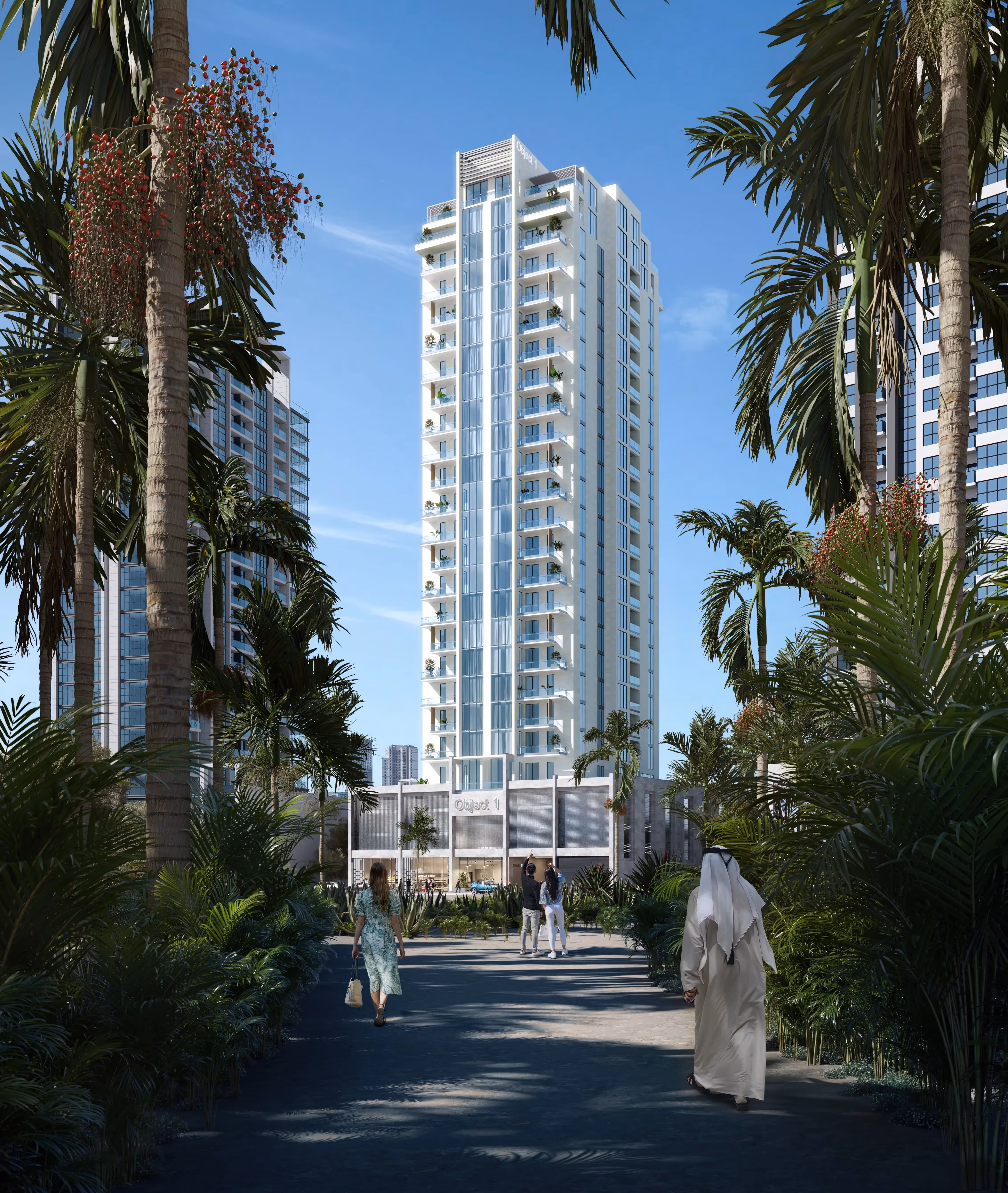 OBJECT 1 "RA1N"; Object One Real Estate Development; JVC (Jumeirah Village Circle);