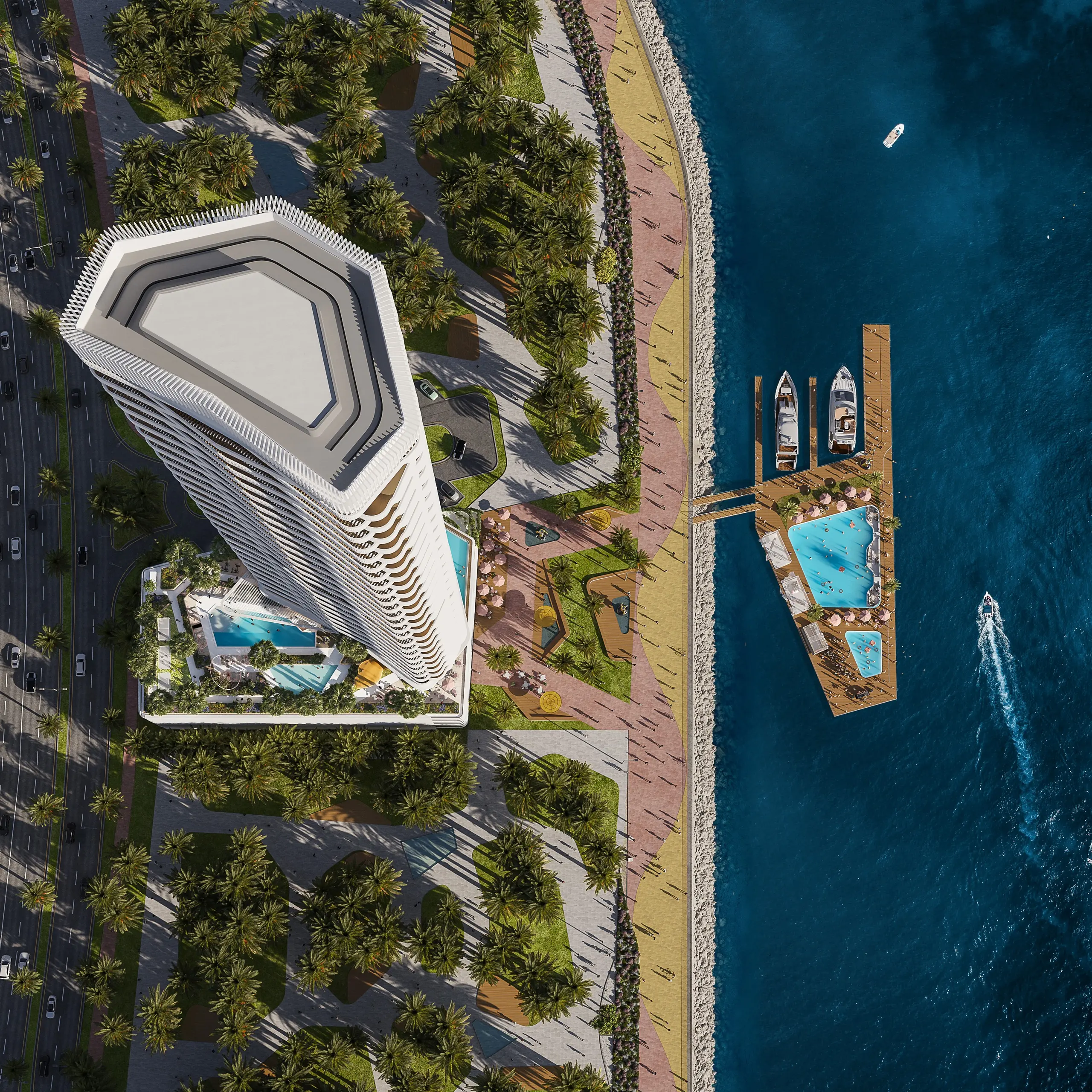 DAMAC «Coral Reef»; DAMAC Properties; Maritime City;