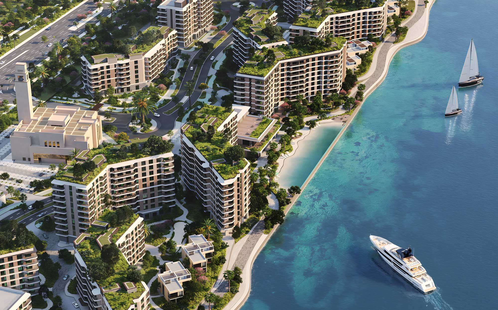 ALDAR "Gardenia Bay"; Aldar Properties; Yas Island;