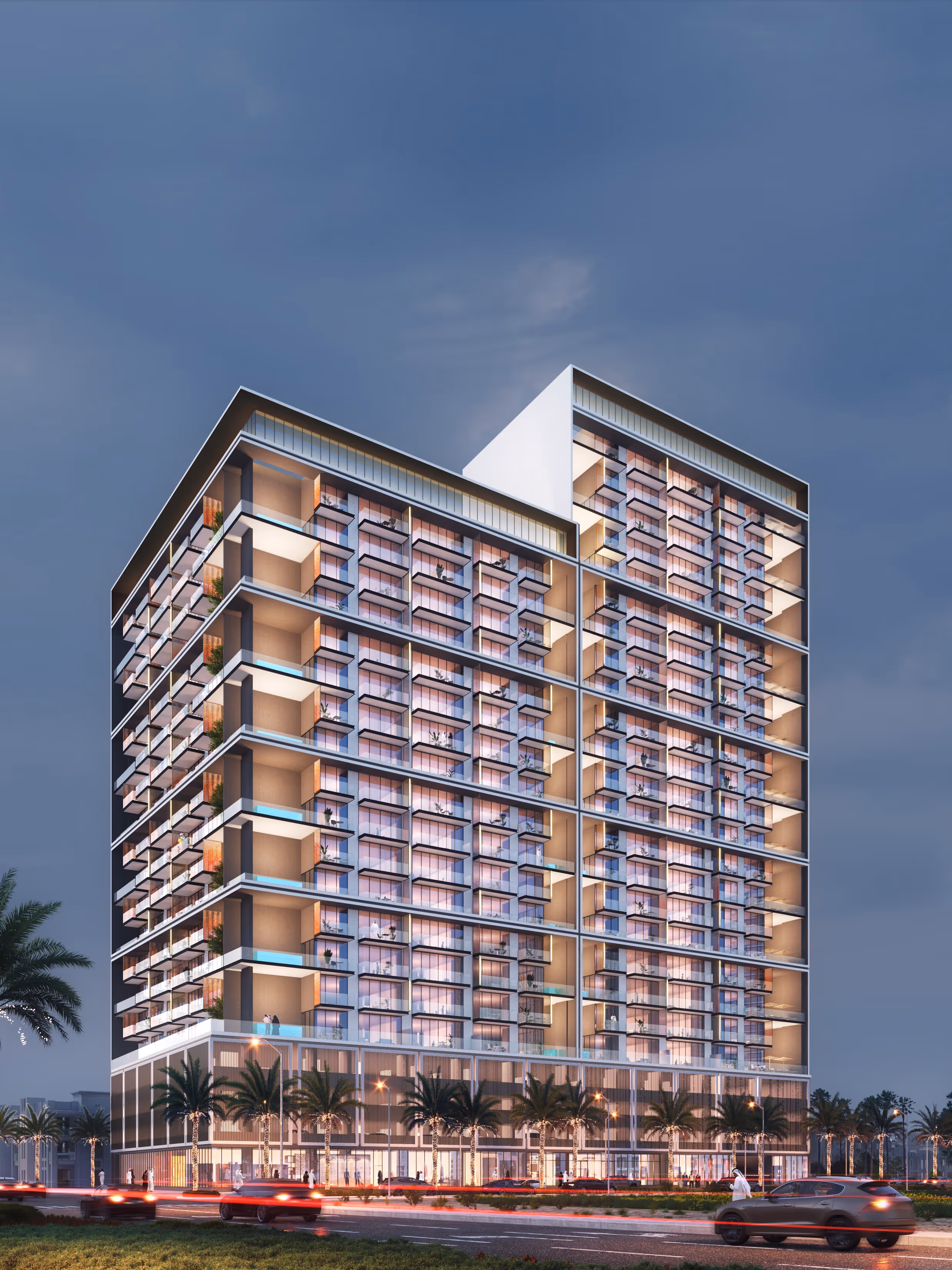 BINGHATTI "Binghatti Orchid"; Binghatti Developers; JVC (Jumeirah Village Circle);