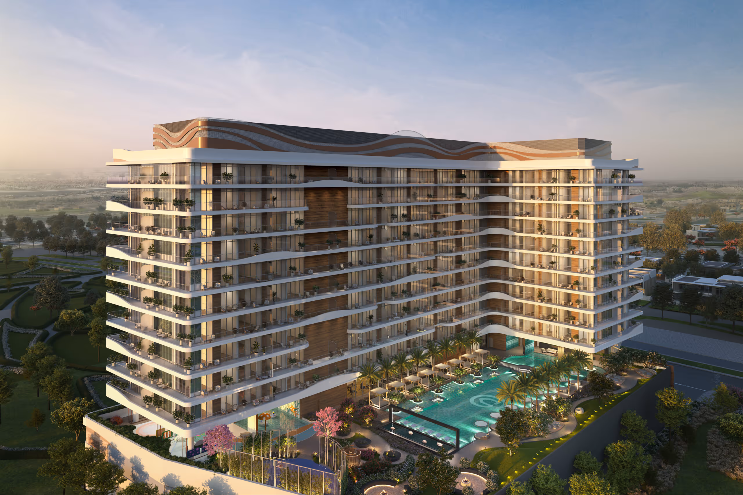 OCTA PROPERTIES "The Golf Residences"; Fortimo Real Estate Development; Dubai Hills;