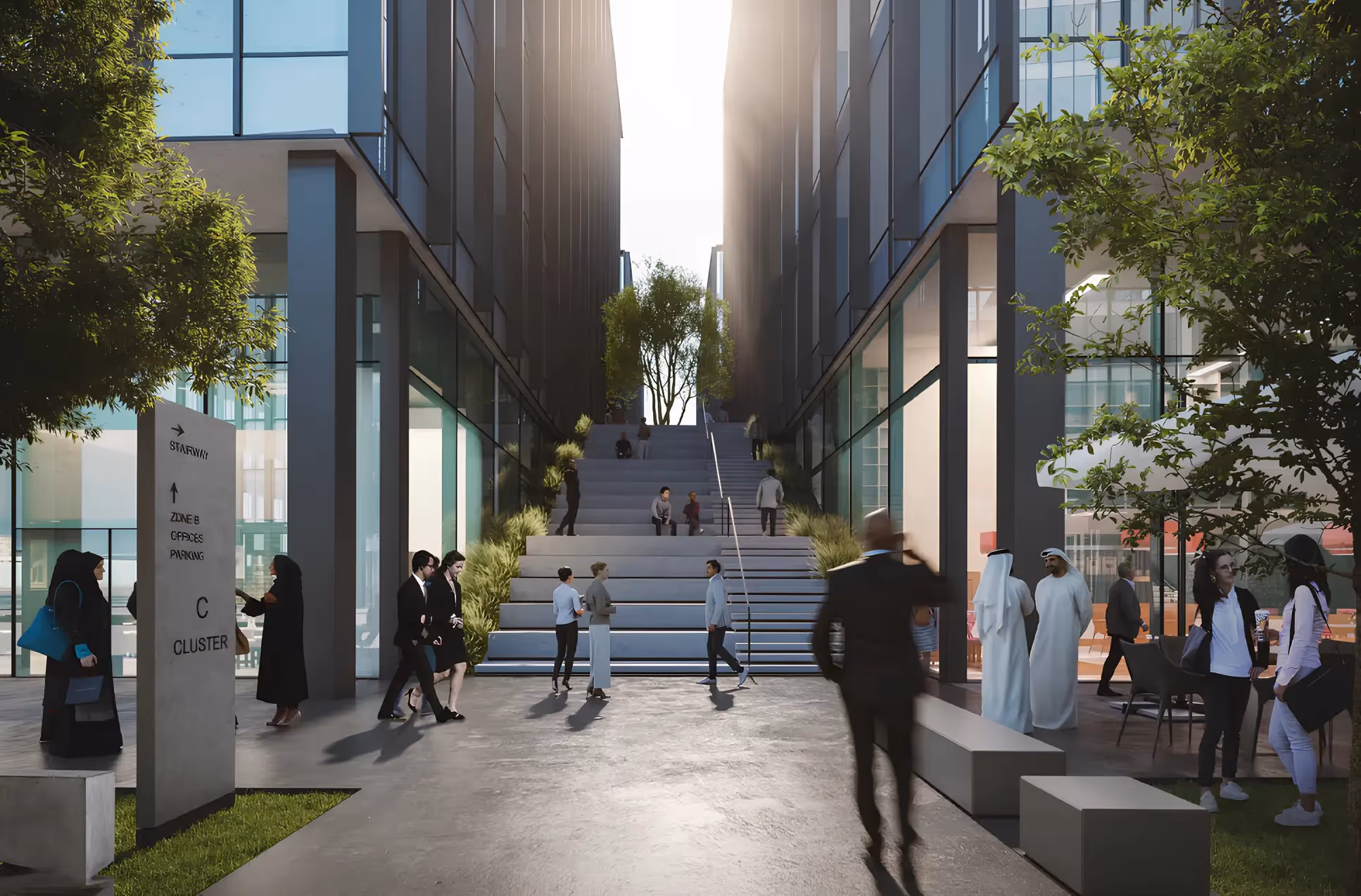 ARADA PROPERTIES "Aljada Central Business District. Buildings 3, 7"; Arada Properties; Muwaileh Commercial;