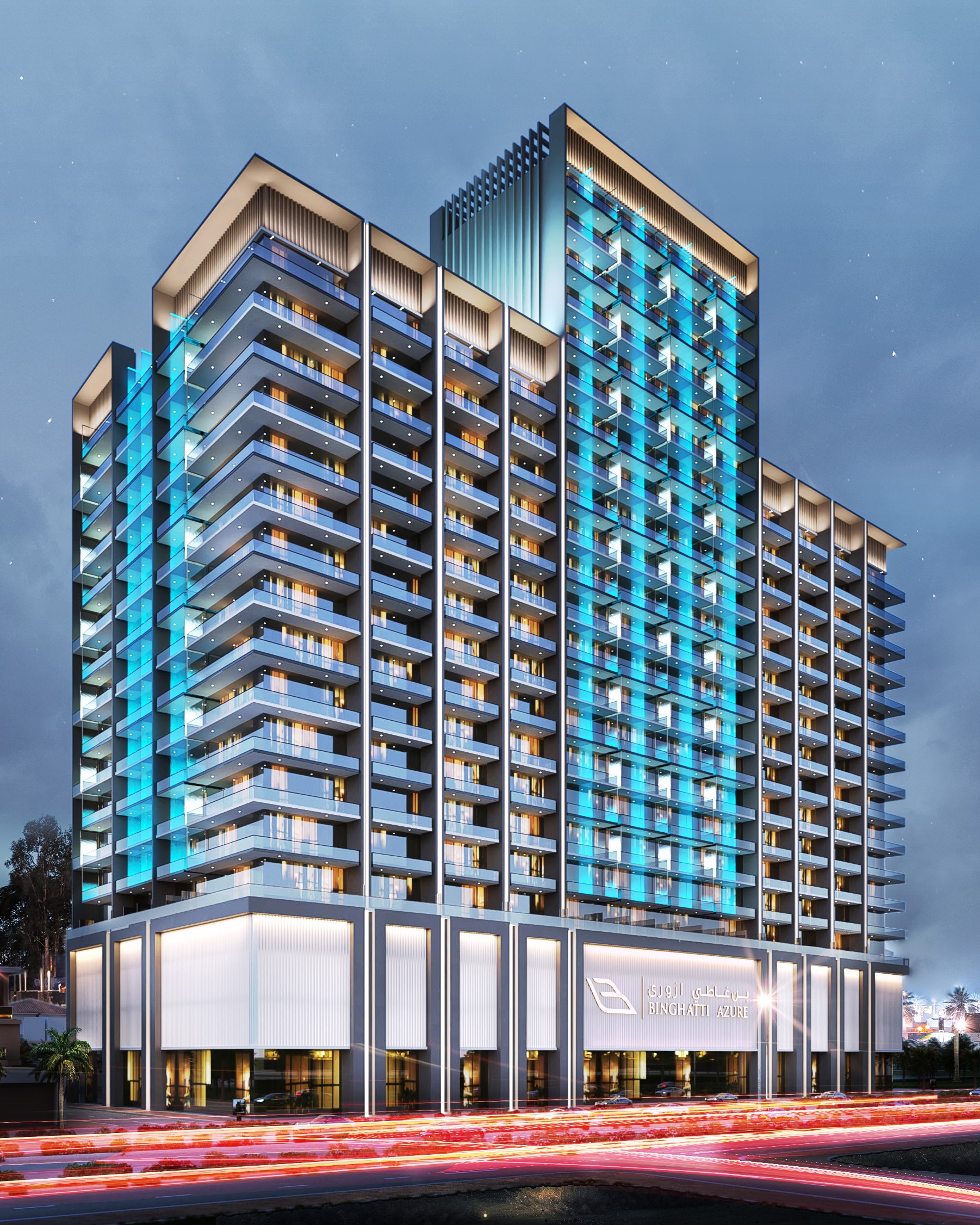 BINGHATTI "Binghatti Azure"; Binghatti Developers; JVC (Jumeirah Village Circle);