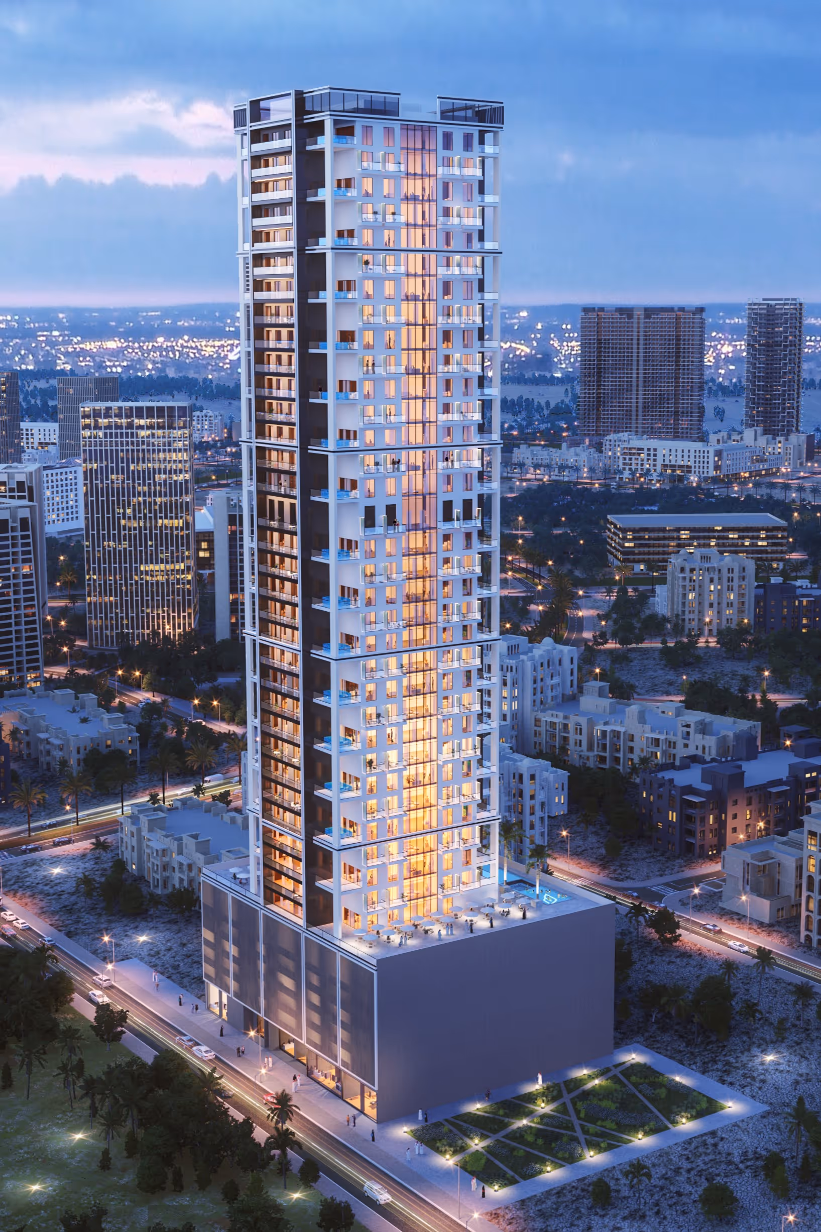 BINGHATTI "Binghatti Gardenia"; Binghatti Developers; JVC (Jumeirah Village Circle);