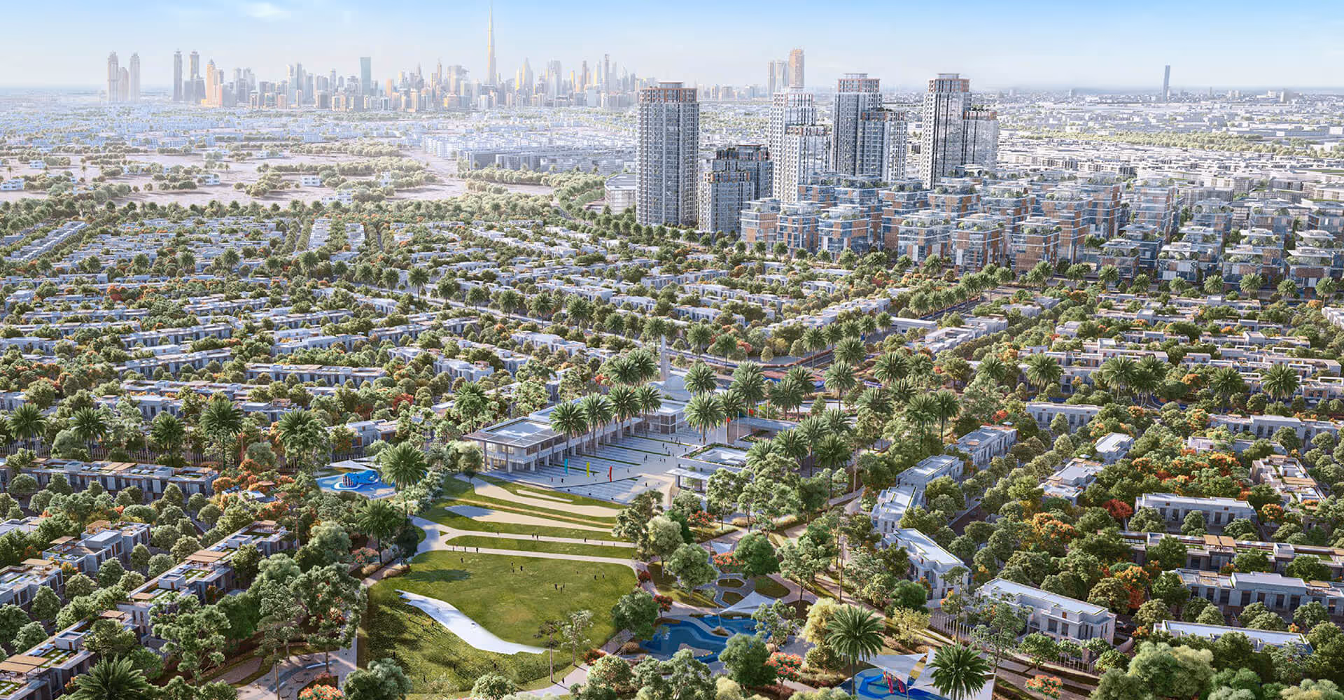 NAKHEEL PROPERTIES "Green Woods"; Nakheel Properties; Dubai International City;