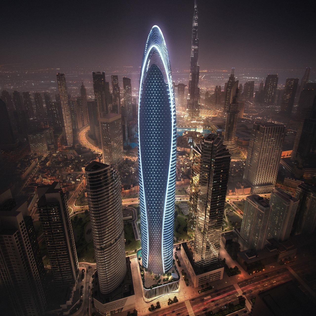 BINGHATTI "Mercedes-Benz Places"; Binghatti Developers; Downtown Dubai;