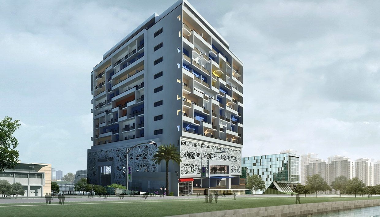 UNIESTATE PROPERTIES "UniEstate Prime Tower"; Uniestate Properties; JVC (Jumeirah Village Circle);