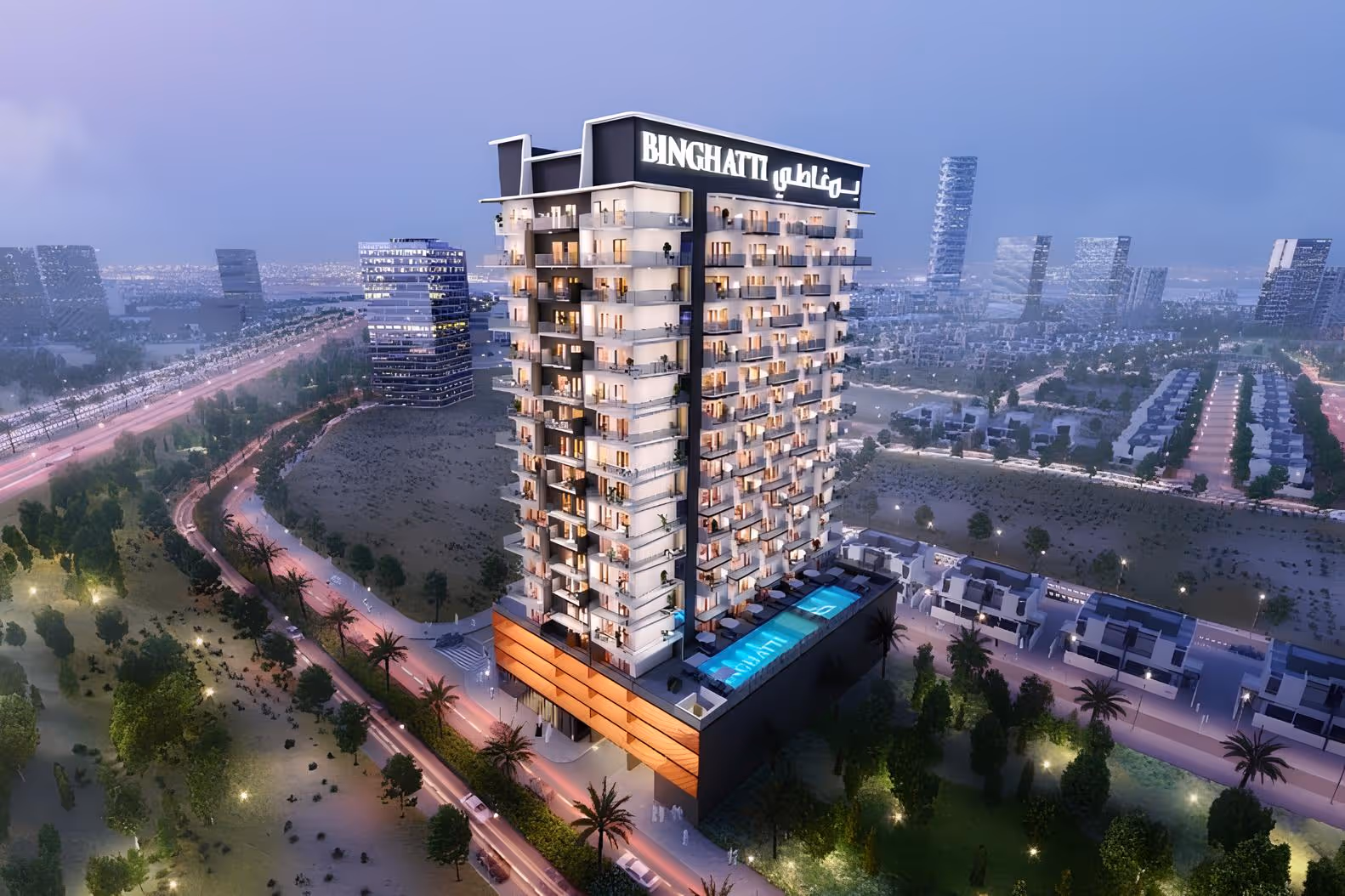 BINGHATTI "Binghatti Nova"; Binghatti Developers; JVC (Jumeirah Village Circle);