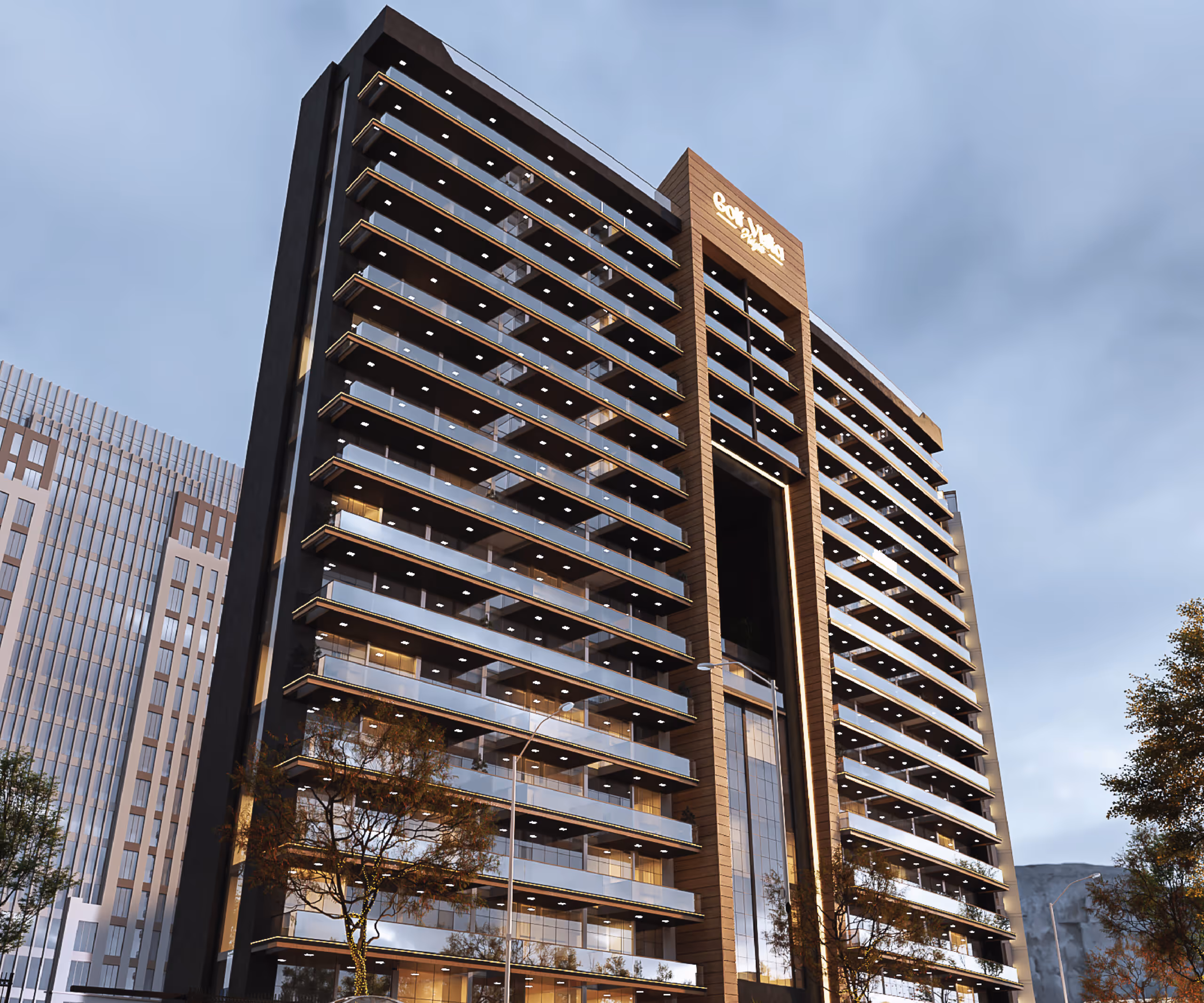 GOLDEN BRIDGE "Golf Vista Heights"; London Gate Real Estate Development; Dubai Sports City;