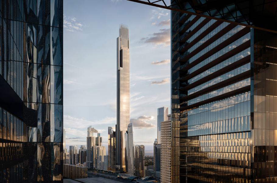 AZIZI "Burj Azizi"; Azizi Developments; Trade Center;