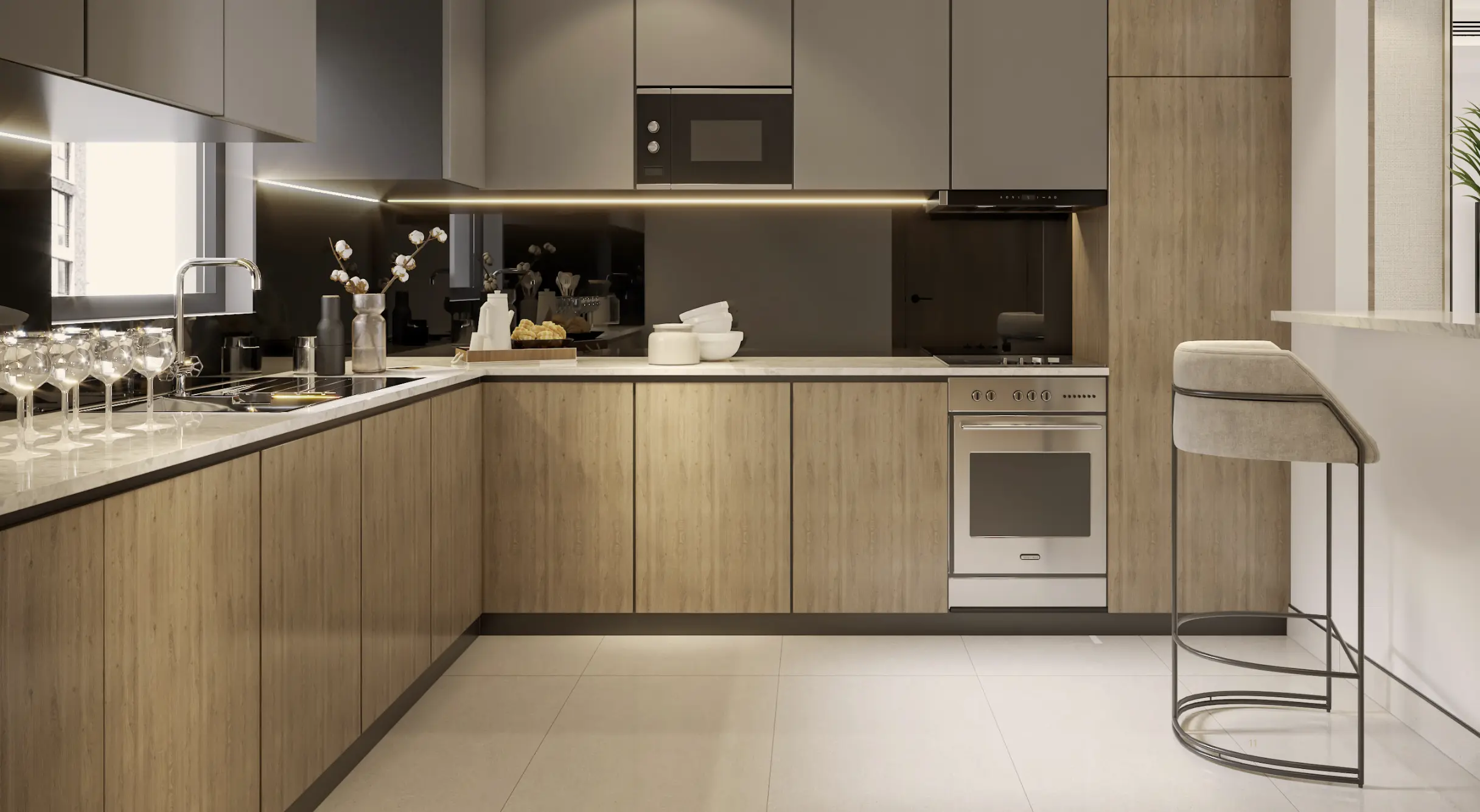 OBG "Cresswell Residences"; ESNAD Management; Dubai South;