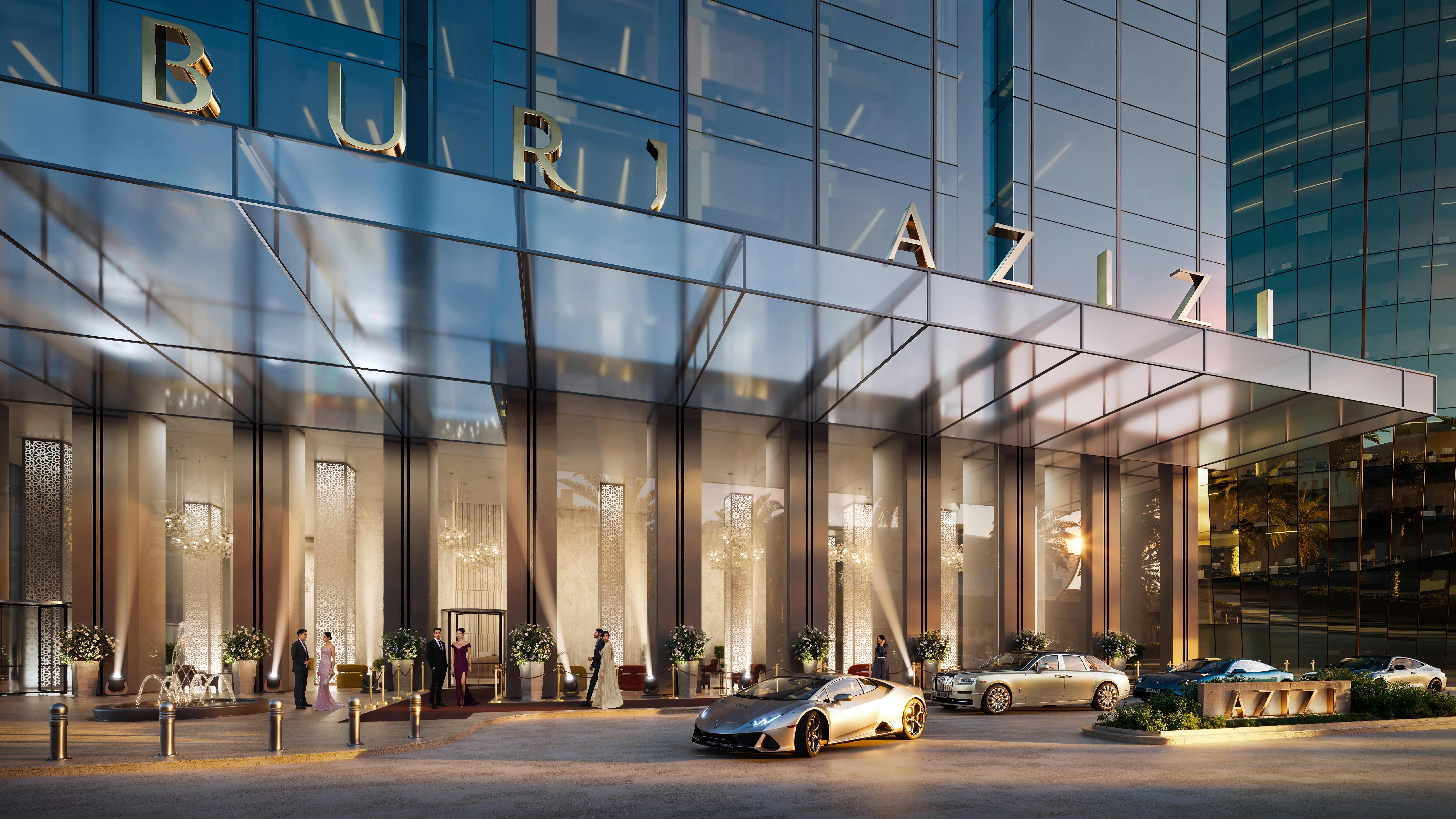 AZIZI "Burj Azizi"; Azizi Developments; Trade Center;