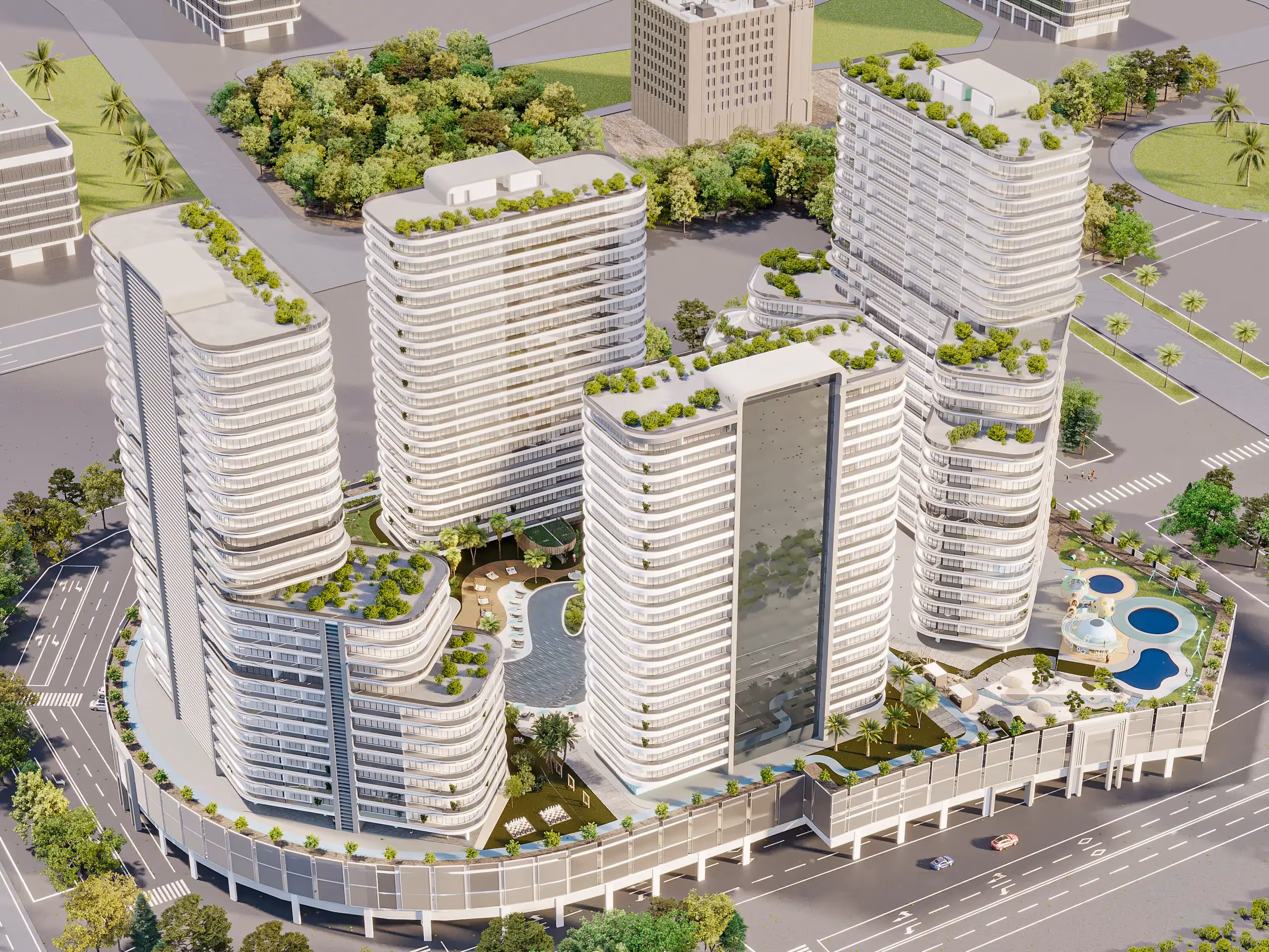 AQUA DEVELOPMENTS "The Central Downtown"; AQUA Developments; Arjan;