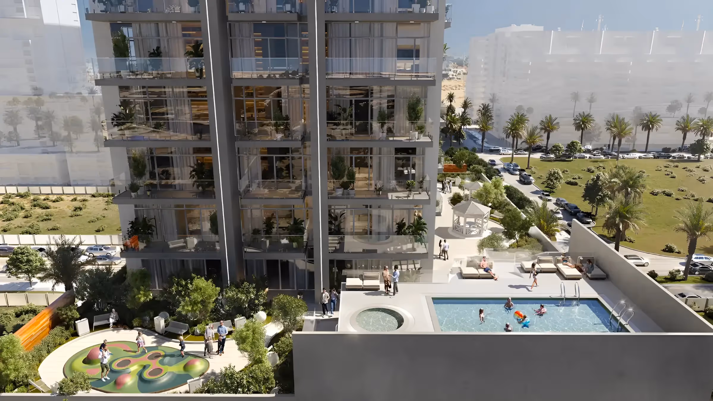 METEORA DEVELOPERS "Park Boulevard"; Meteora Developers; JVC (Jumeirah Village Circle);