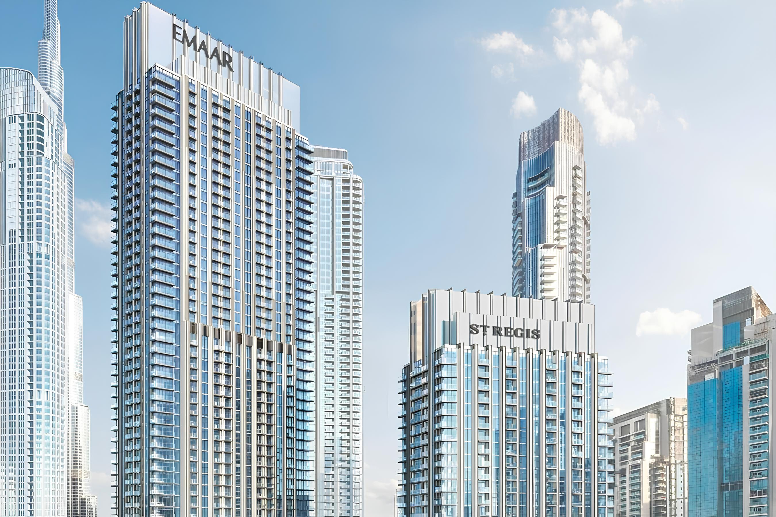 EMAAR "St. Regis Residence"; Emaar Properties; Downtown Dubai;
