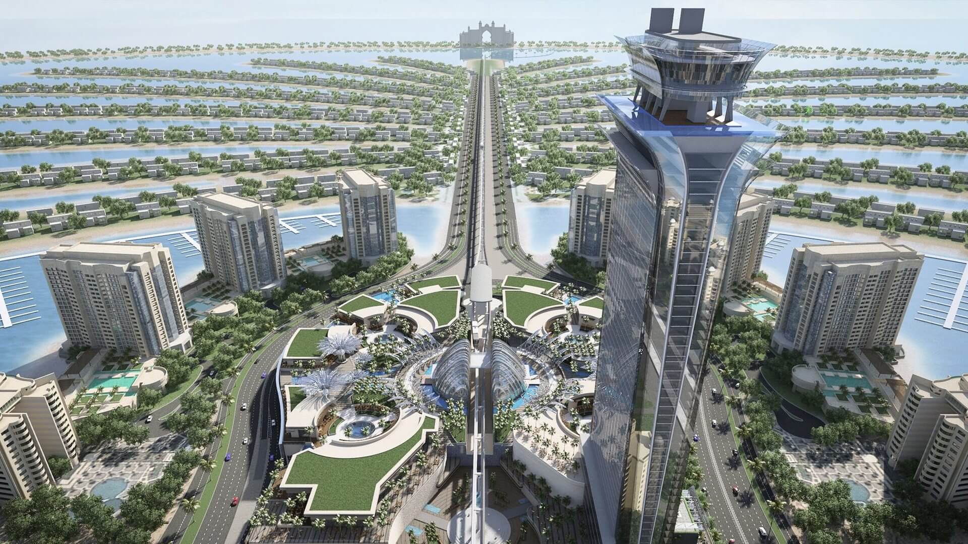 NAKHEEL PROPERTIES "The Palm Tower"; Nakheel Properties; Palm Jumeirah;