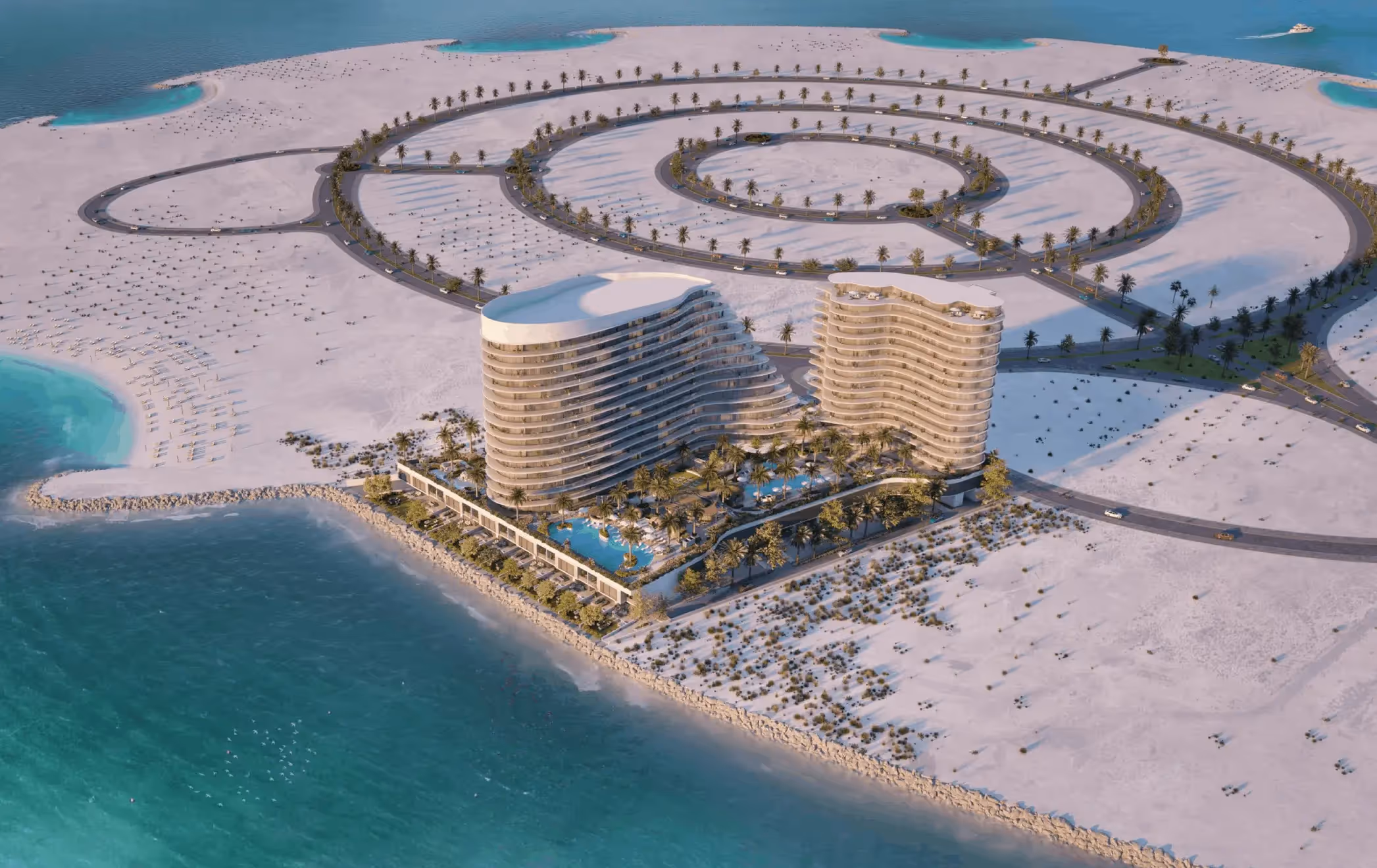 RANGE DEVELOPMENT "The Beach Residences East Wing"; Range Development; Al Marjan Island;