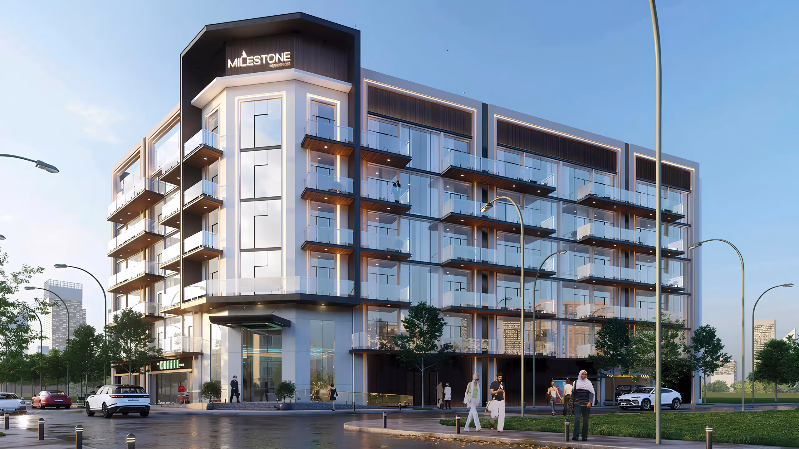 PROVIDENT "Milestone Residences"; Axiom Prime Real Estate Development; JVT (Jumeirah Village Triangle);