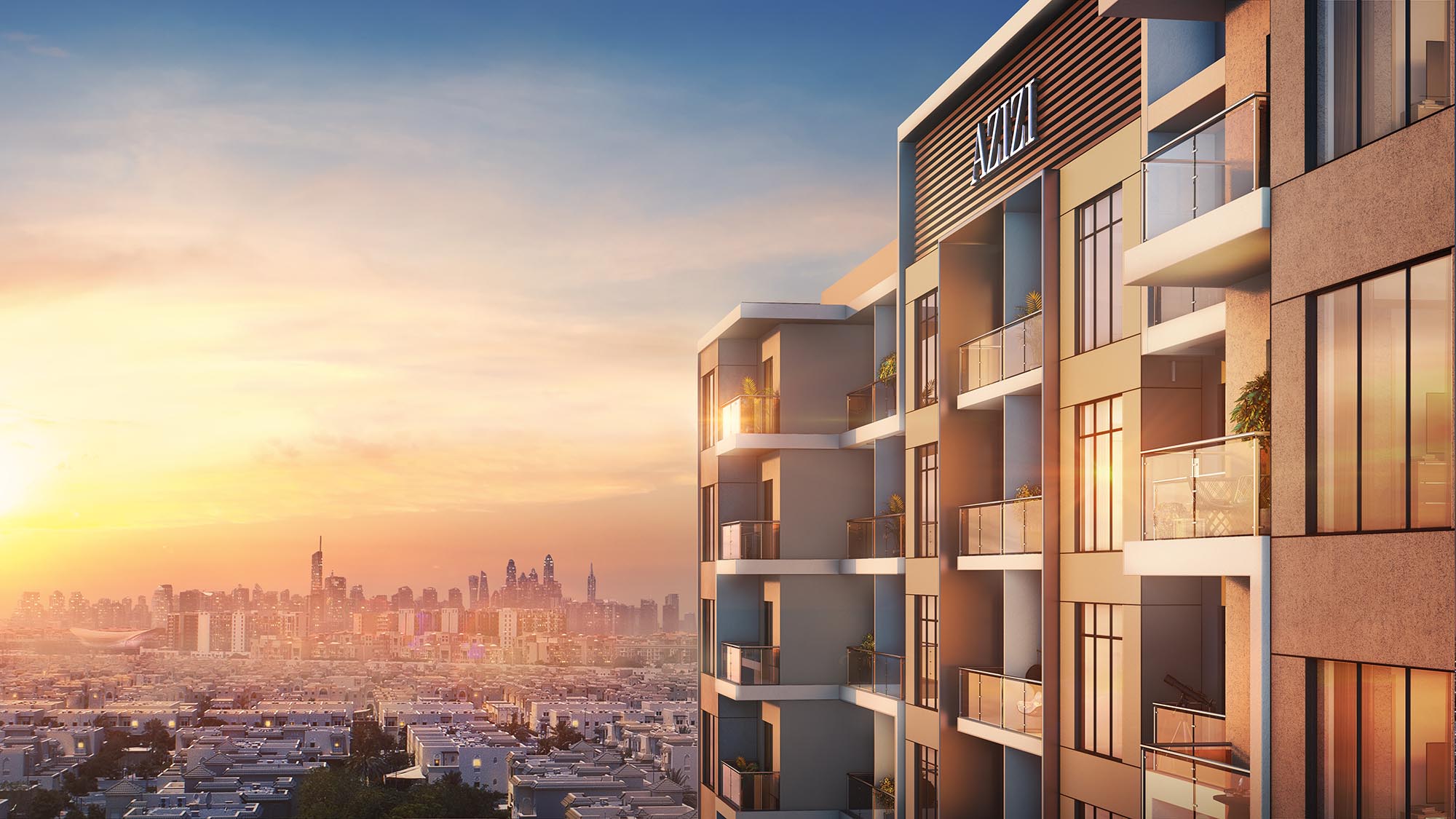 AZIZI "Azizi Berton"; Azizi Developments; Al Furjan;