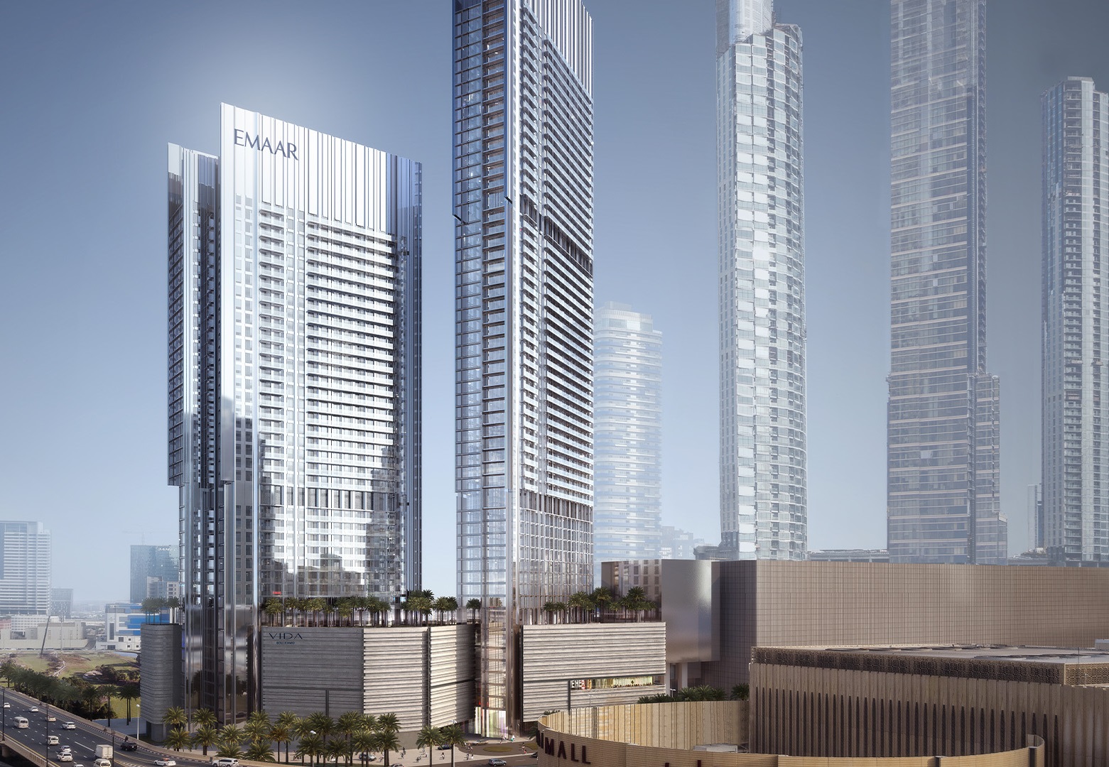 EMAAR "Vida Dubai Mall"; Emaar Properties; Downtown Dubai;