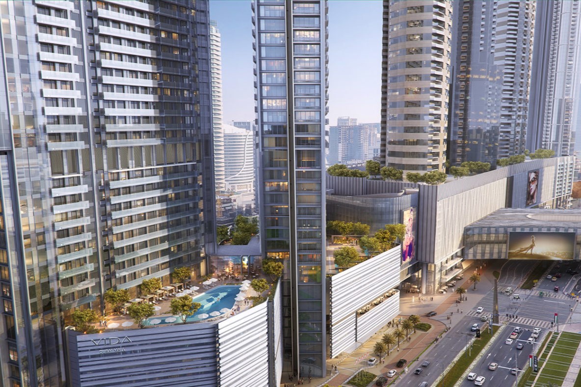 EMAAR "Vida Dubai Mall"; Emaar Properties; Downtown Dubai;