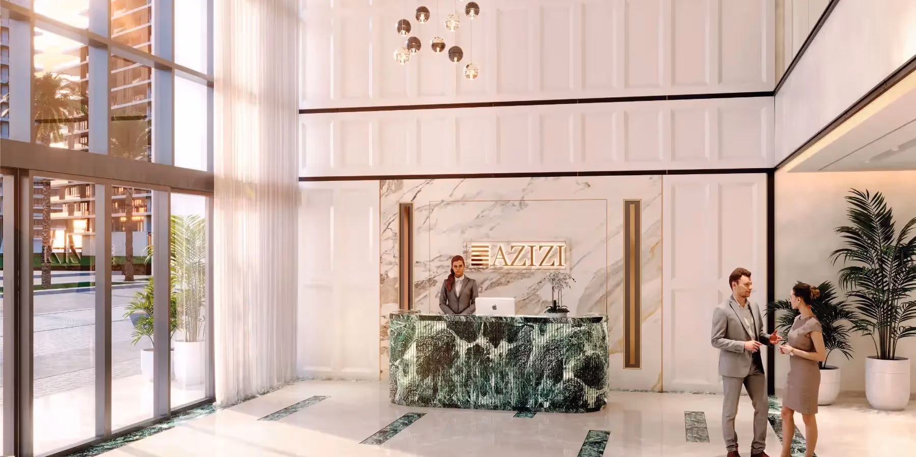 AZIZI "Azizi Zain"; Azizi Developments; Jebel Ali Village;