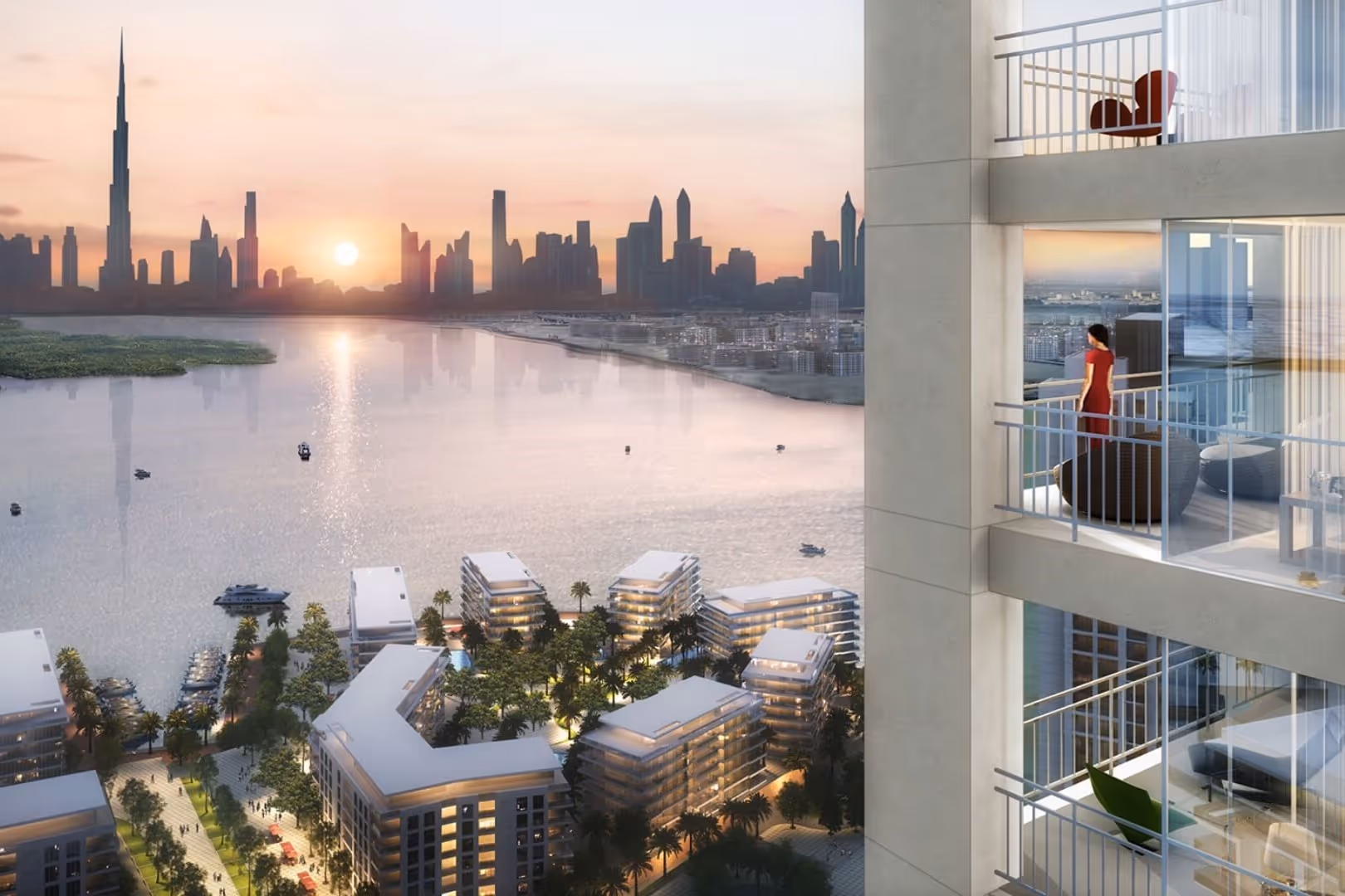 EMARR "Creek Gate"; Emaar Properties; Dubai Creek Harbour;