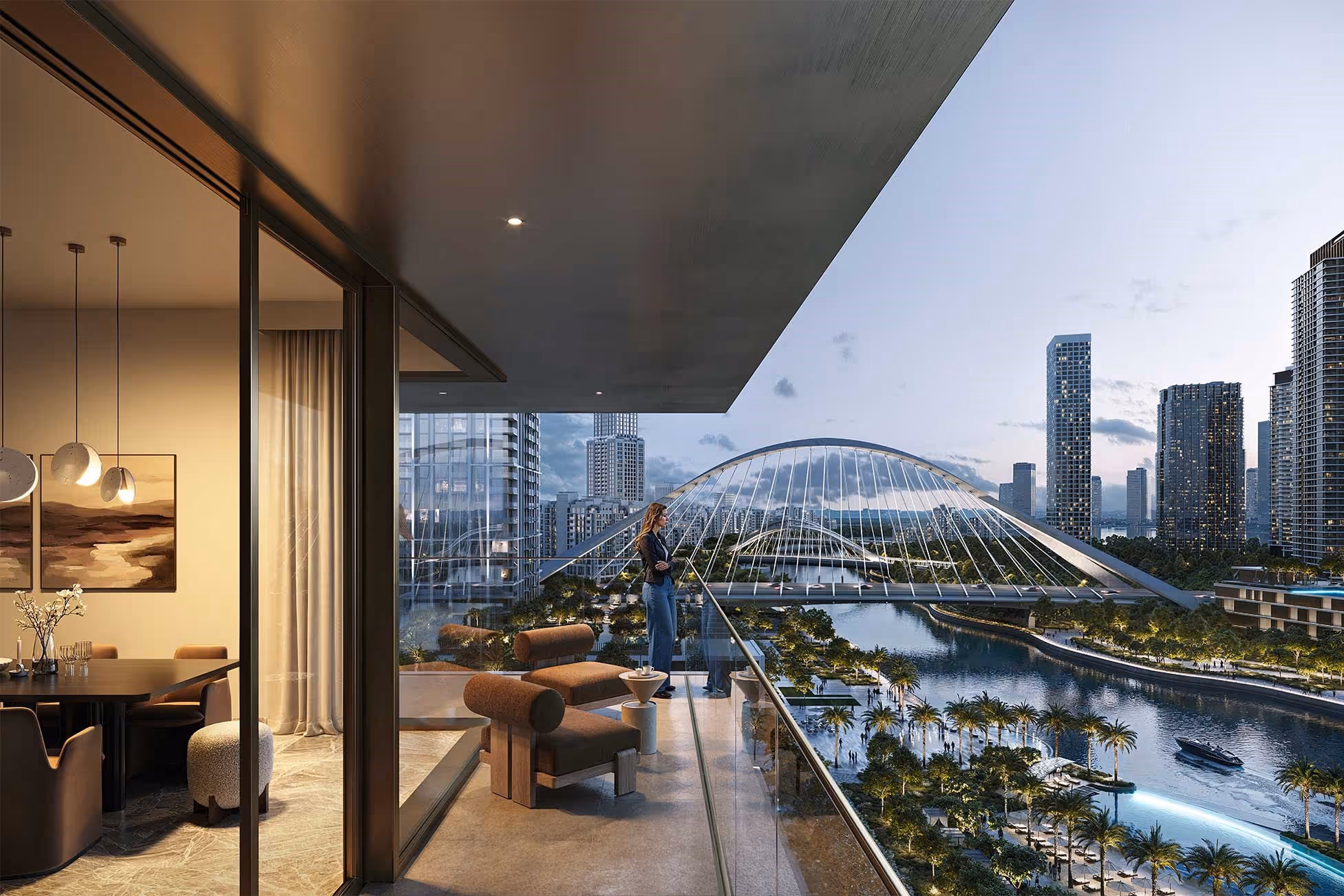 EMAAR "The Palace Residences Creek Blue"; Emaar Properties; Dubai Creek Harbour;