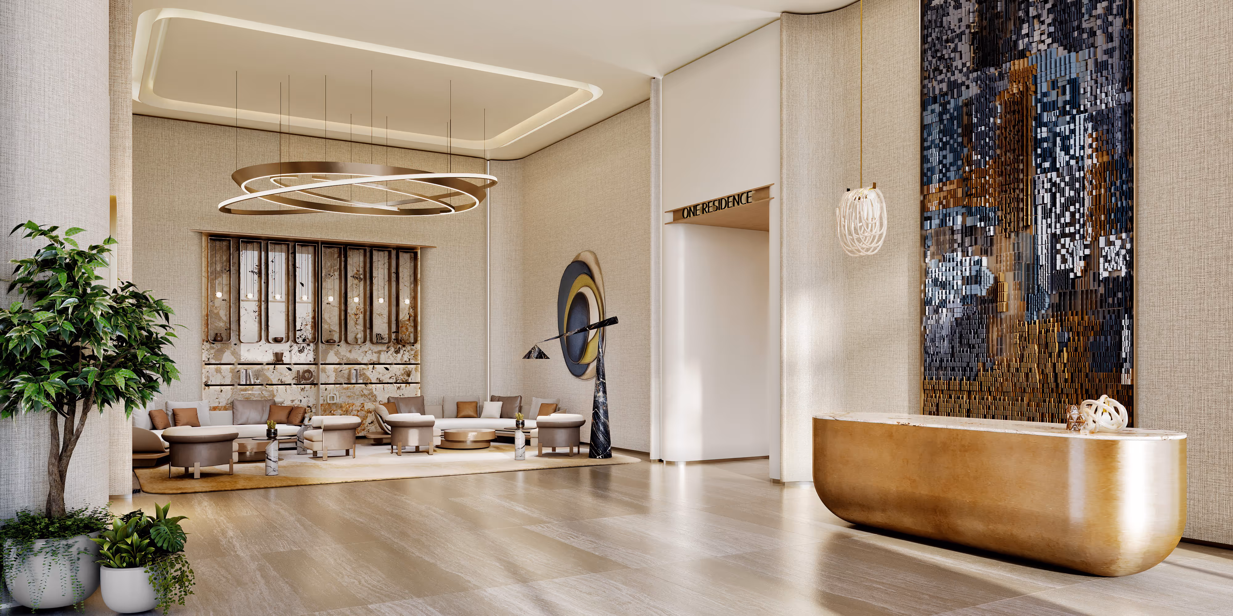 OBG "One Residence"; Ginco Properties; Downtown Dubai;