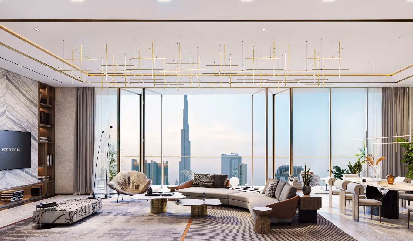 REFINE "The St. Regis Residences"; East & West Properties; Downtown Dubai;