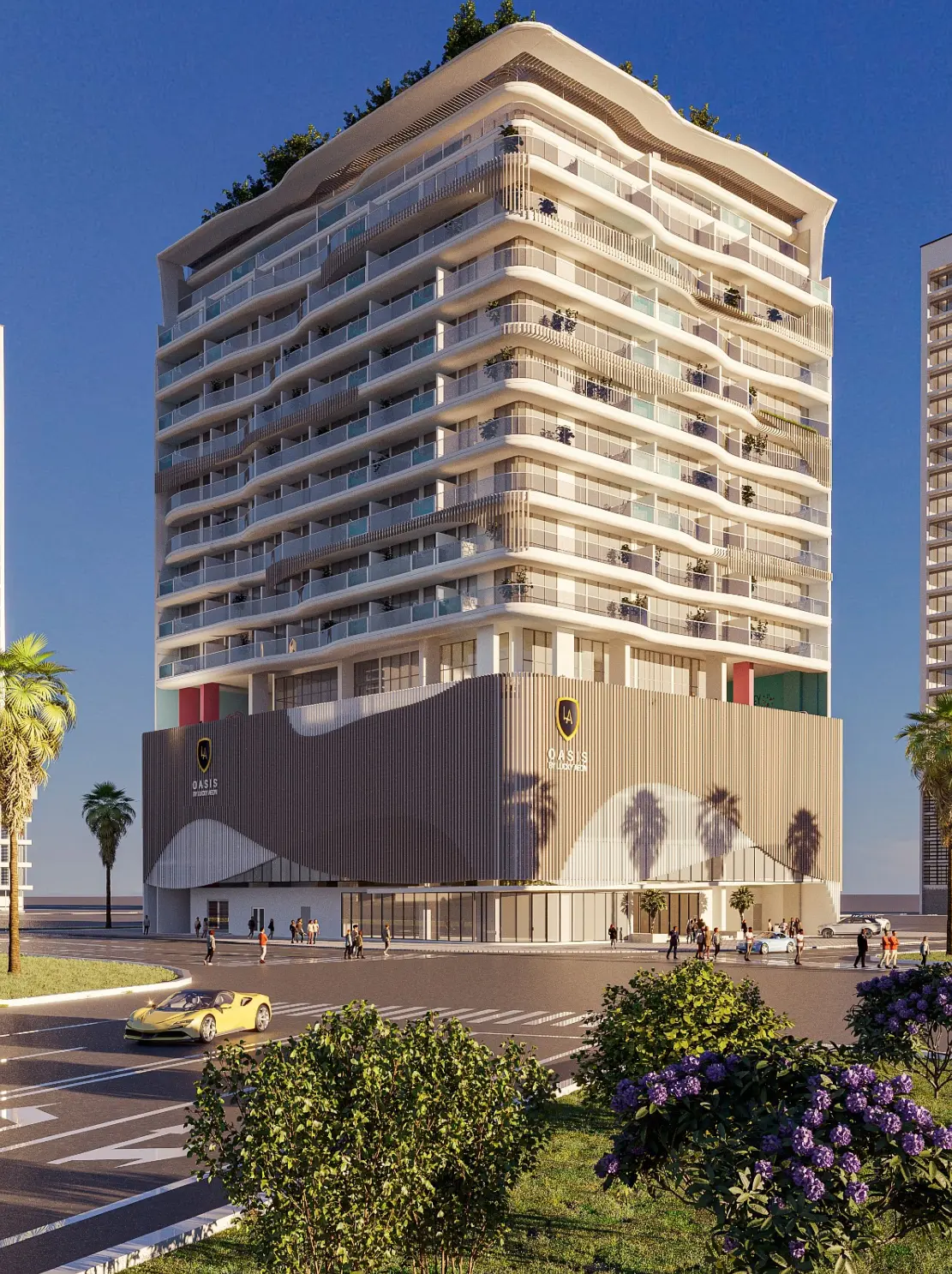 LUCKY AEON "Lucky Oasis Residence"; Lucky Aeon; JVC (Jumeirah Village Circle);