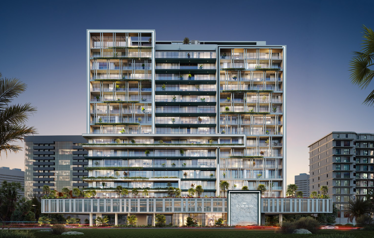 GOLDEN BRIDGE "Fairway Residence"; Prescott; Dubai Sports City;