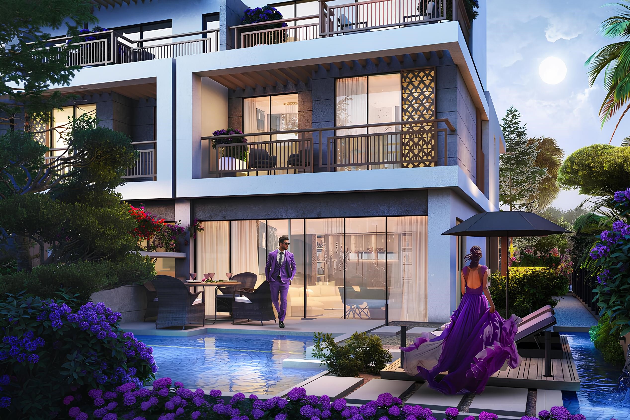 DAMAC "Violet 3"; DAMAC Properties; Damac Hills 2;