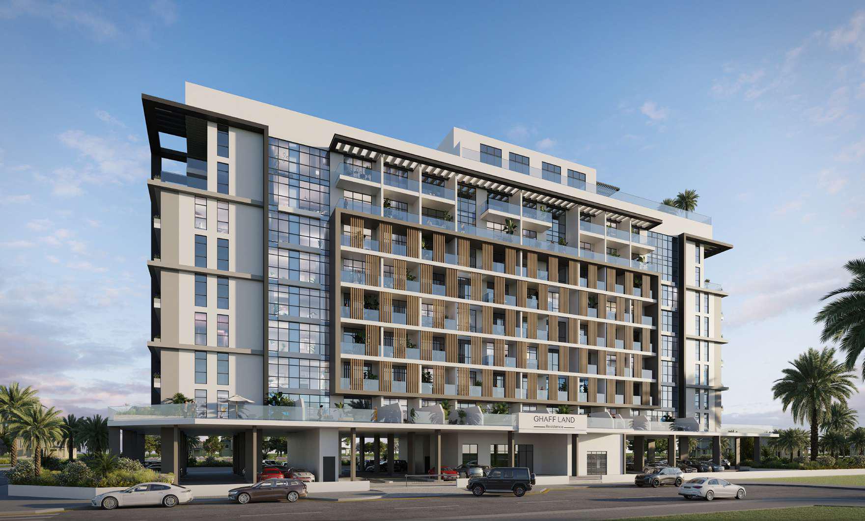 REFINE "Ghaff Land Residence"; Arabian Gulf Properties; Dubai Studio City;