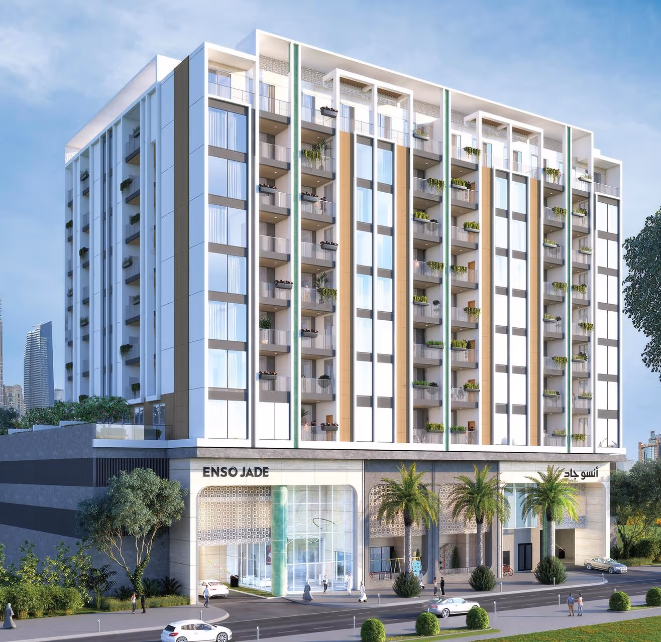 ENSO DEVELOPMENT "Jade"; ENSO Development; Jumeirah Garden City;