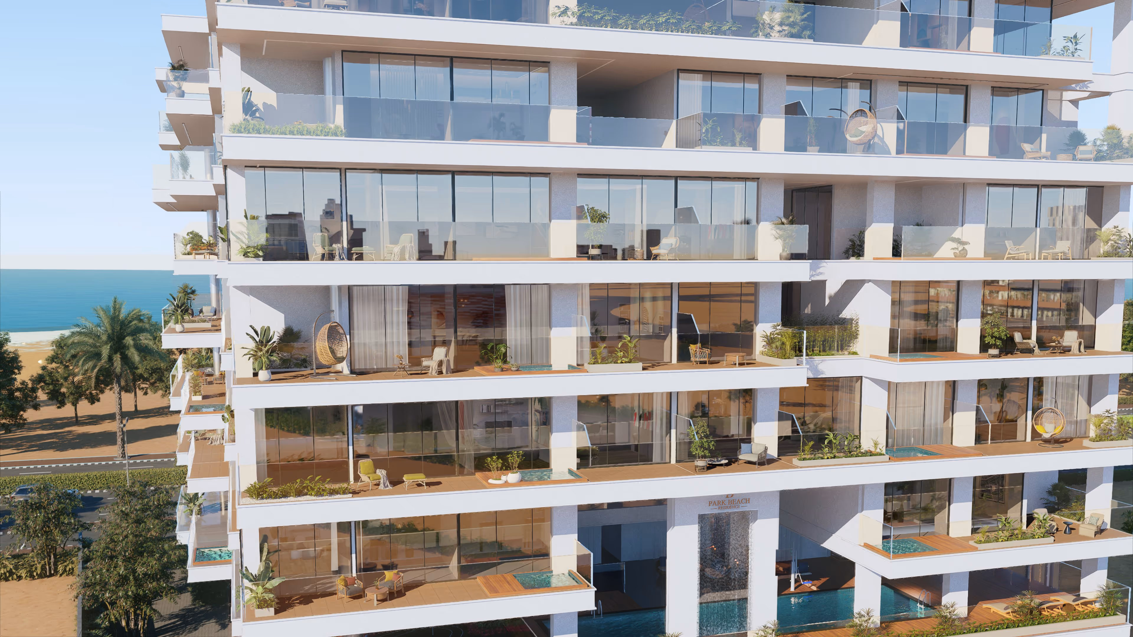 DECA "Park Beach Residence 2"; Park Group; Al Marjan Island;
