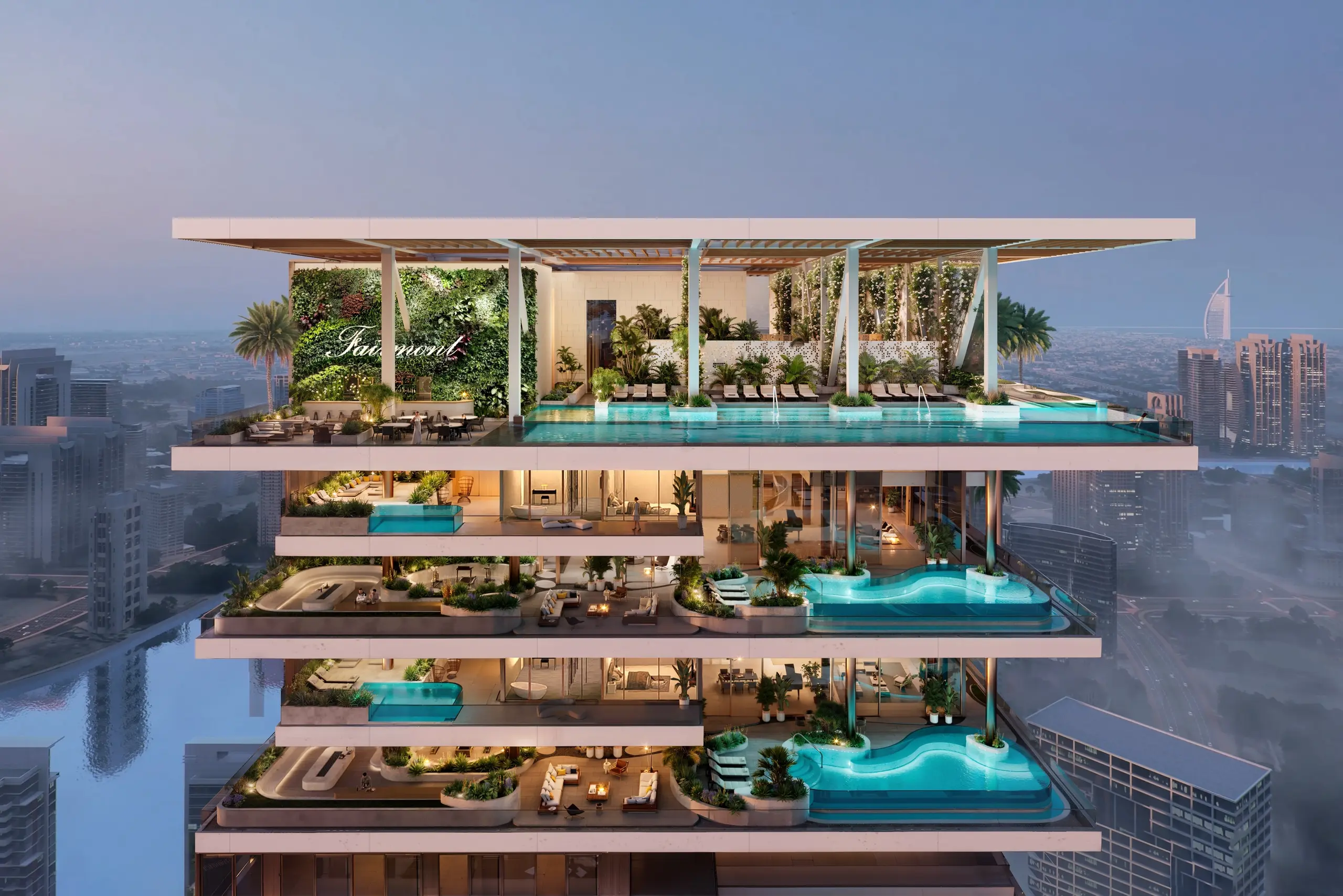 REFINE "Fairmont Residences Solara Tower"; SOL Properties; Downtown Dubai;