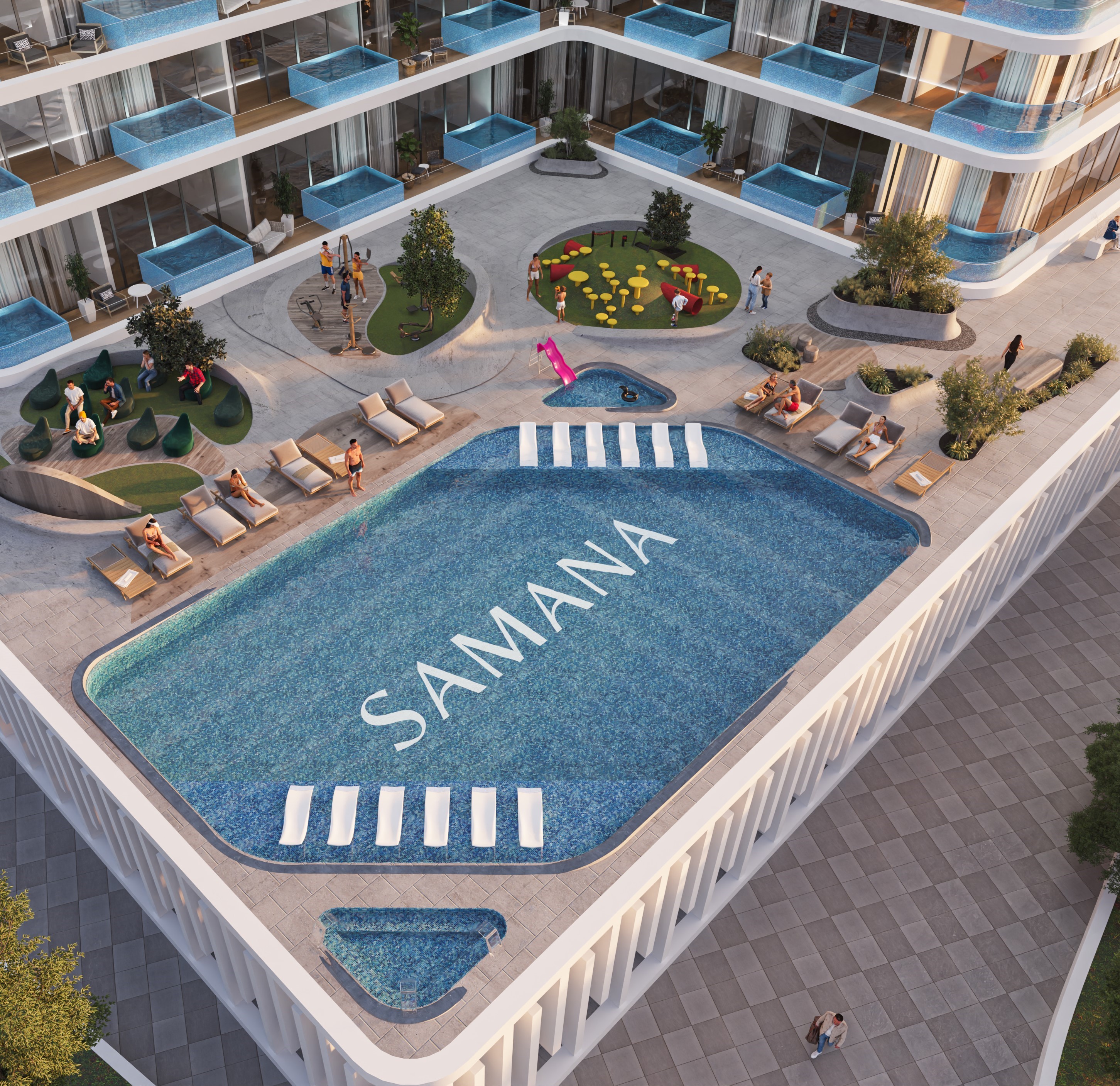 SAMANA "Samana Ibiza"; Samana Developers; Dubailand Residence Complex;