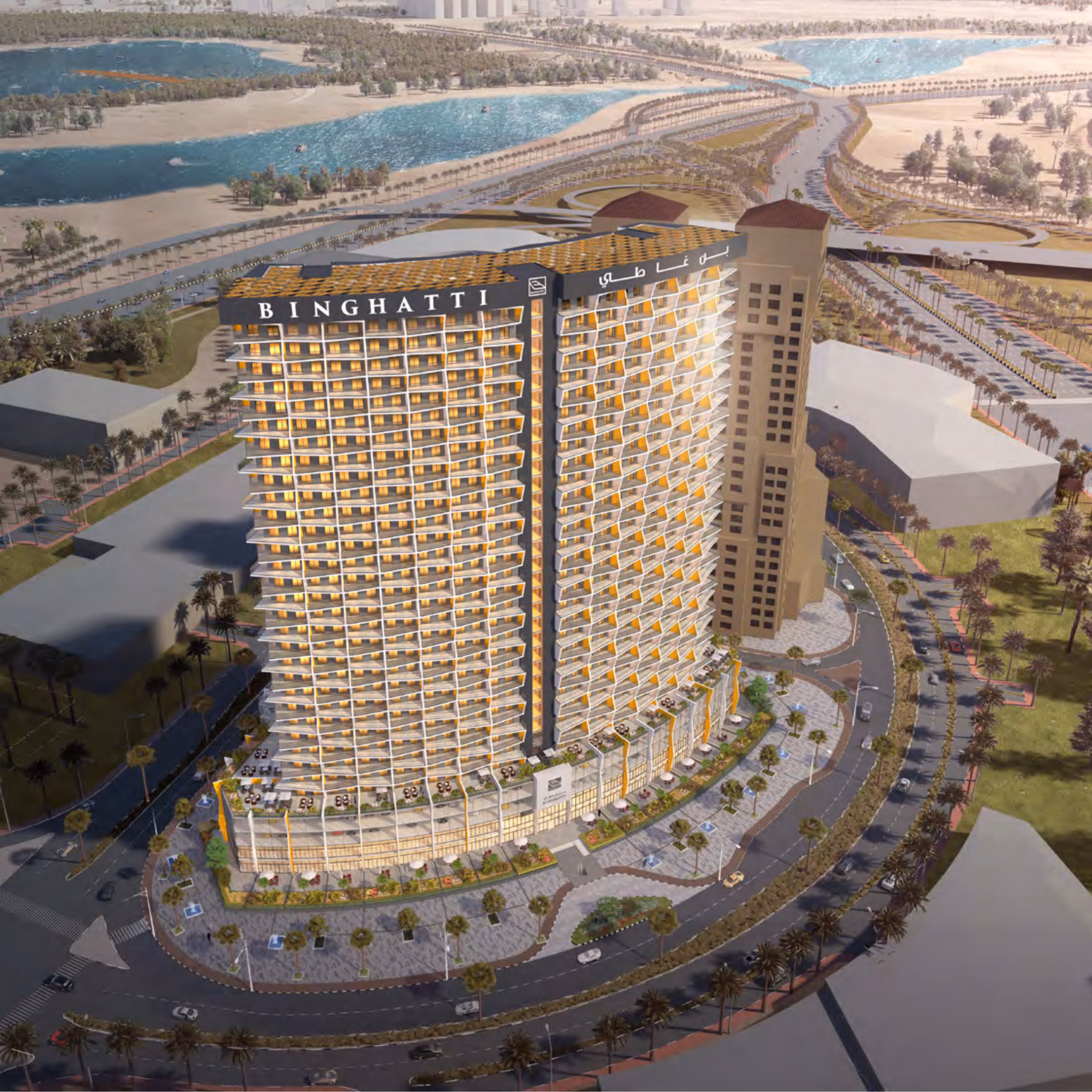 BINGHATTI "Binghatti Avenue"; Binghatti Developers; Al Jaddaf;