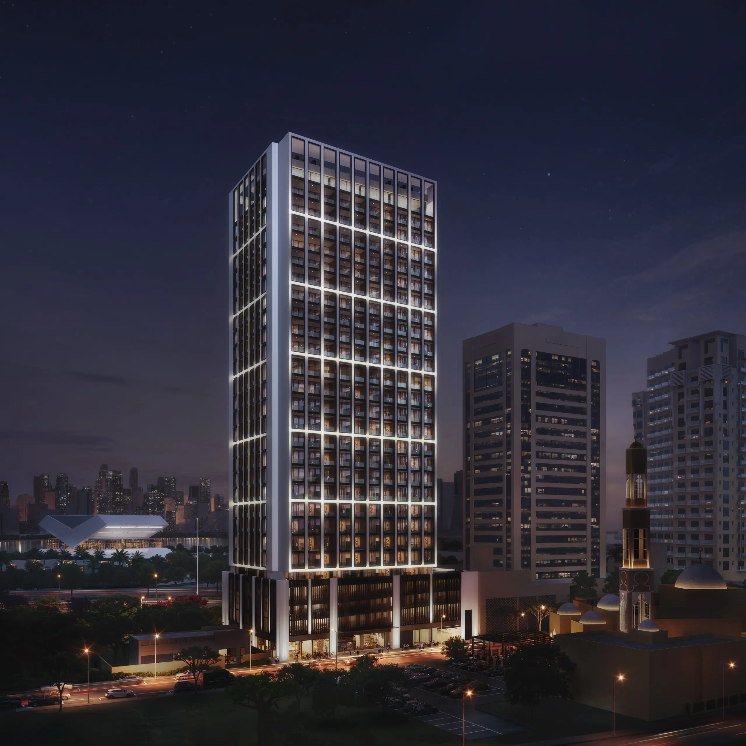 BINGHATTI "Binghatti Twilight"; Binghatti Developers; Al Jaddaf Waterfront;