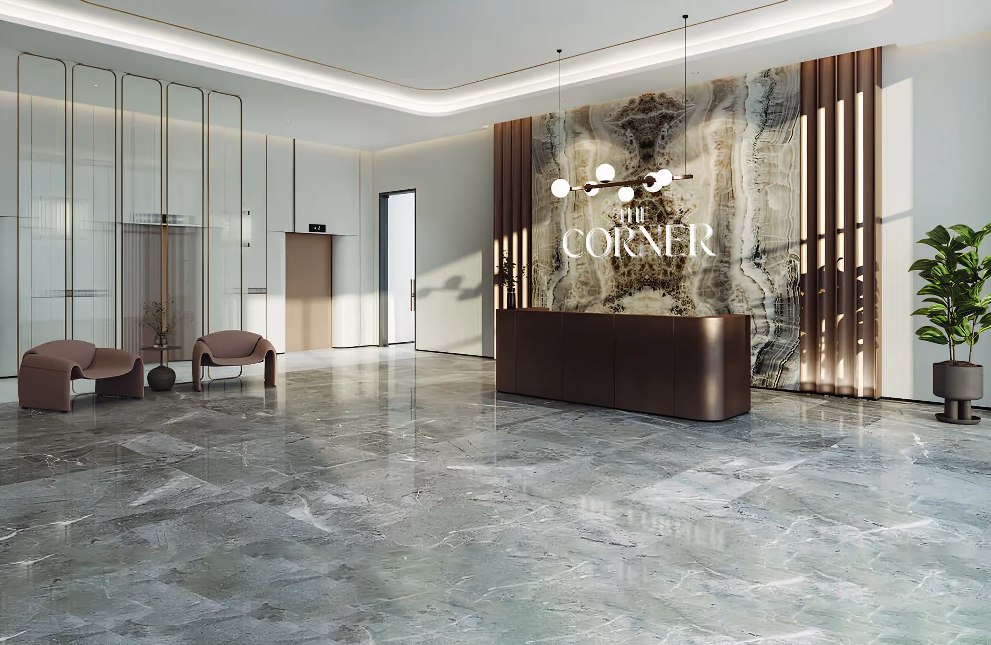 REFINE "The Corner"; Arabian Gulf Properties; Dubailand Residence Complex;