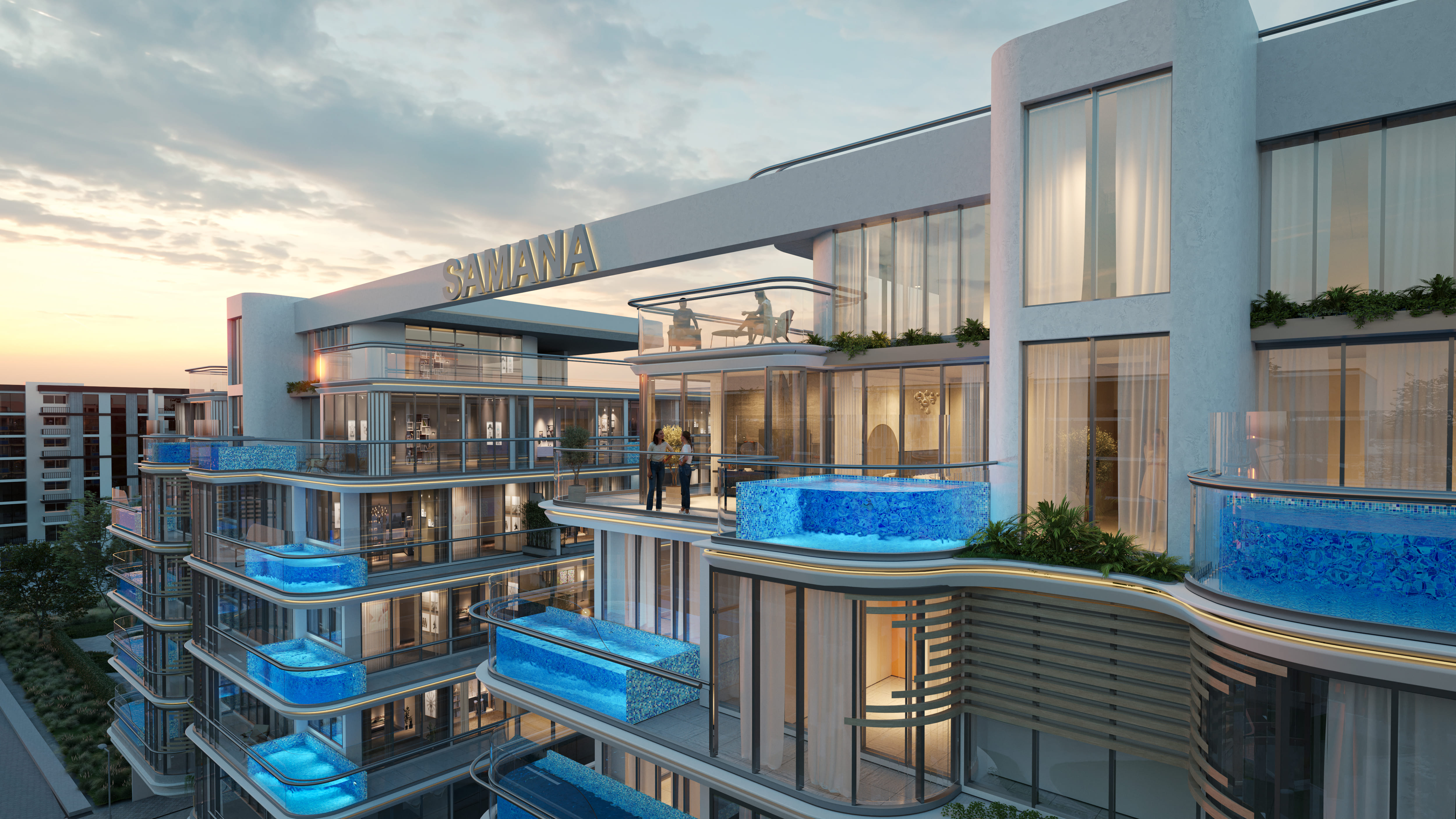 SAMANA "Samana Rome"; Samana Developers; MBR District 11 (Meydan South);