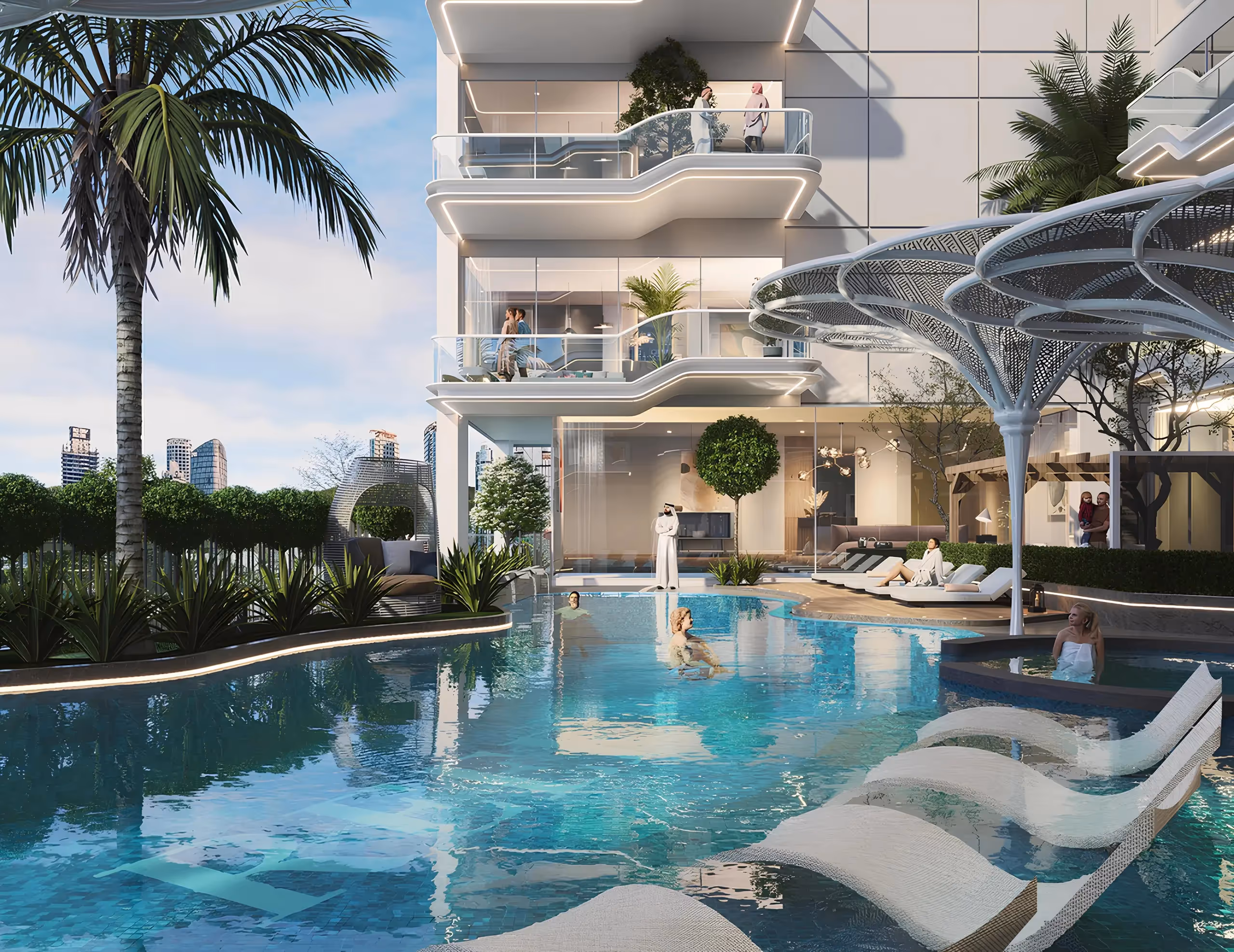 REEF LUXURY DEVELOPMENTS "REEF 1000"; REEF Luxury Developments; Dubailand Residence Complex;